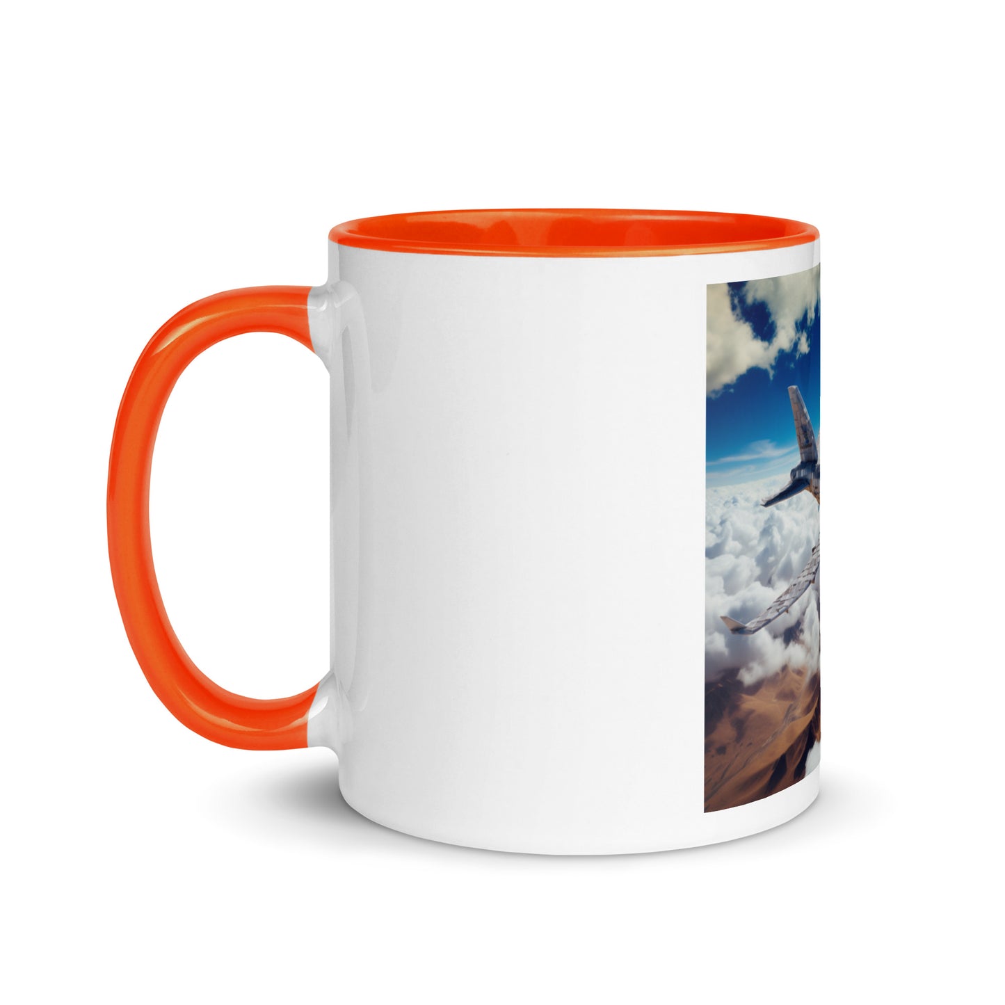 Frequent Flyer Miles Series Print #9 Mug with Color Inside