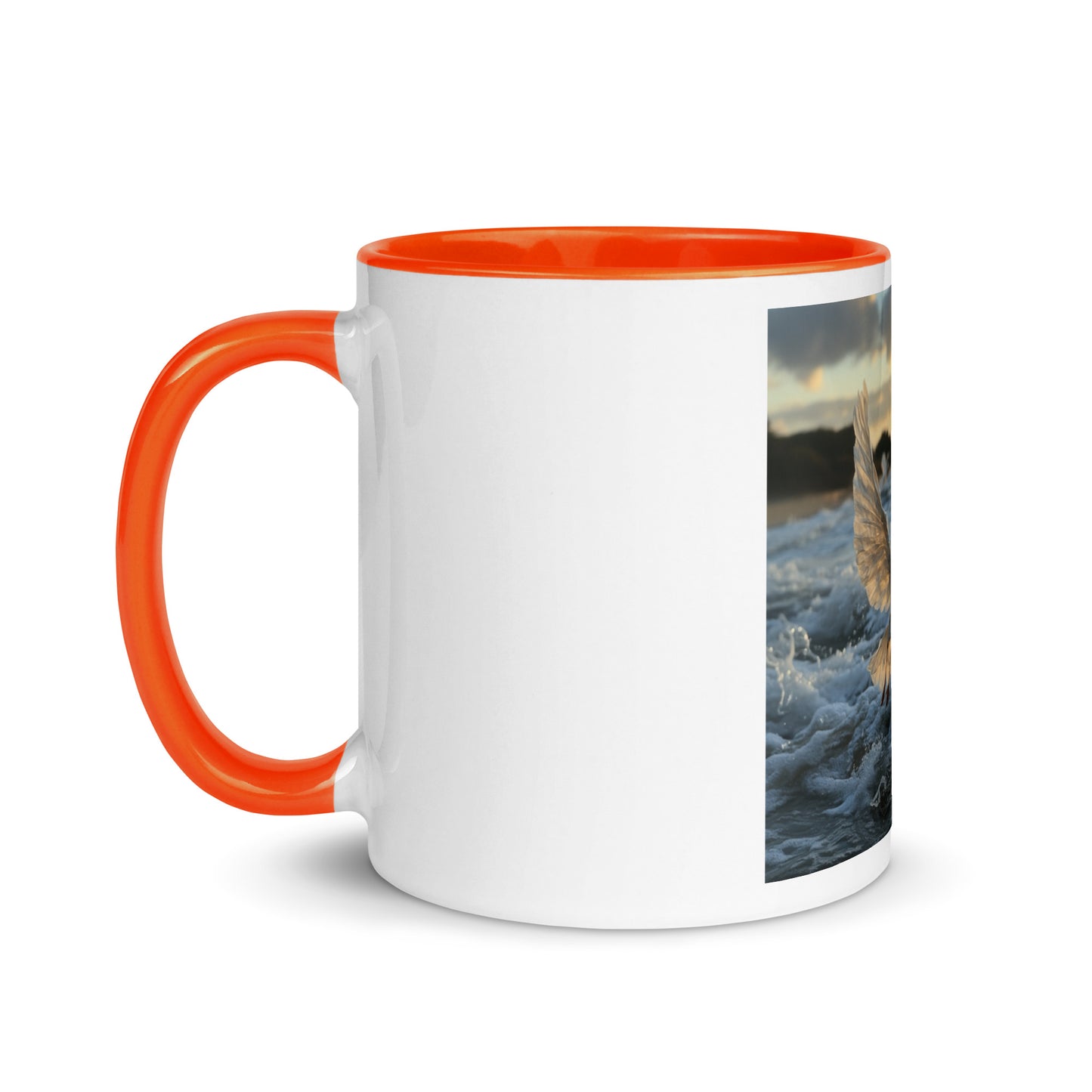 By The Seaside Series Print #10 - Mug with Color Inside