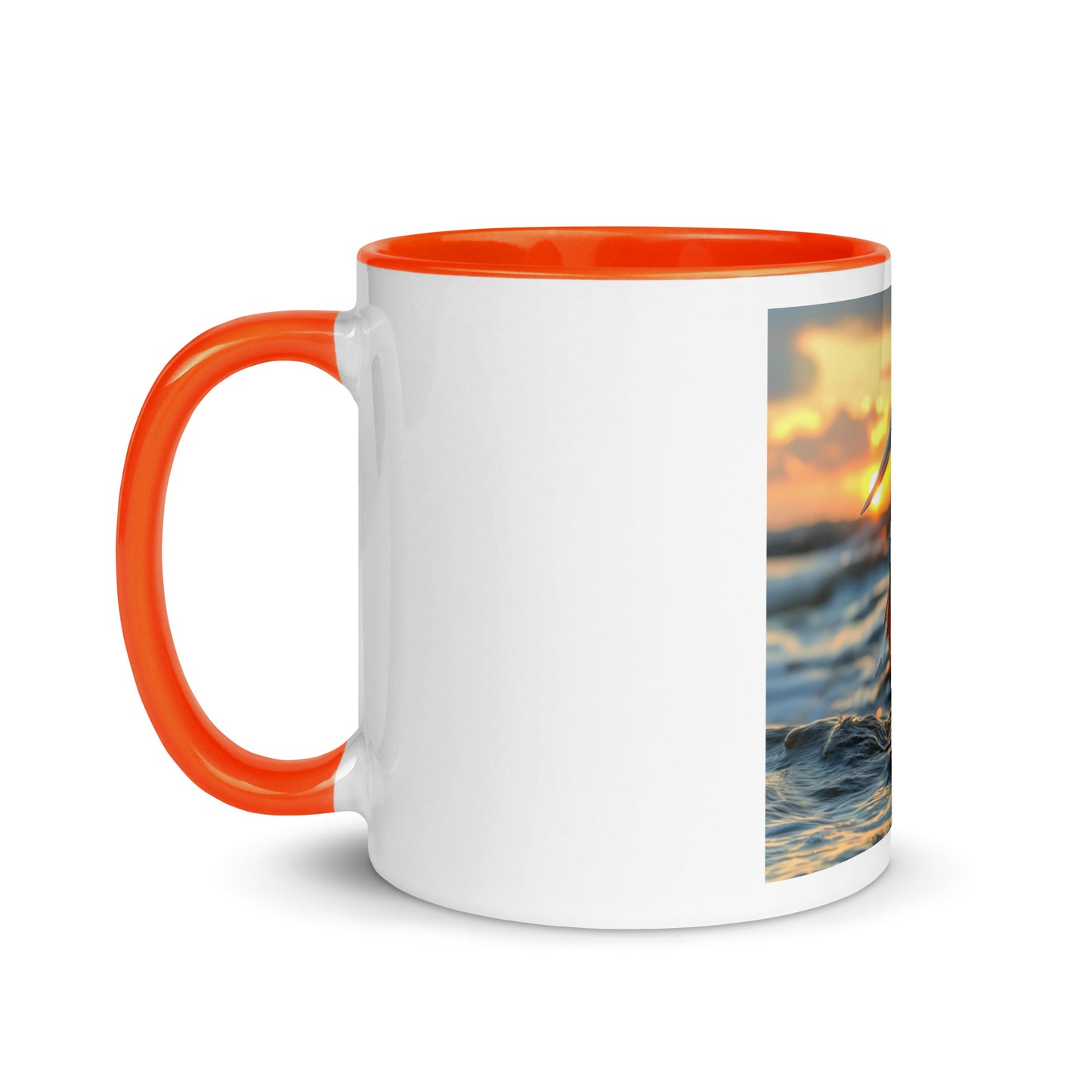 By The Seaside Series Print #1 - Mug with Color Inside