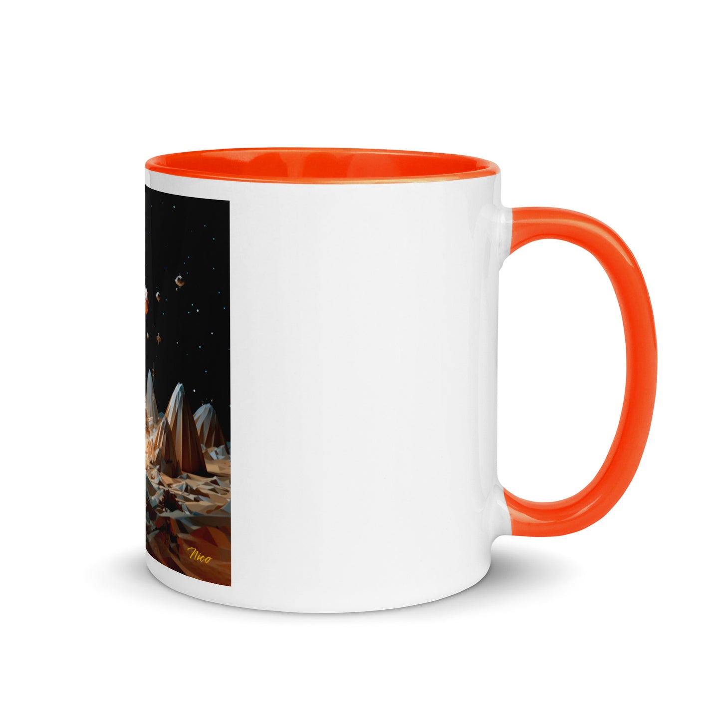 Elons' Dream Series Print #7 Mug with Color Inside