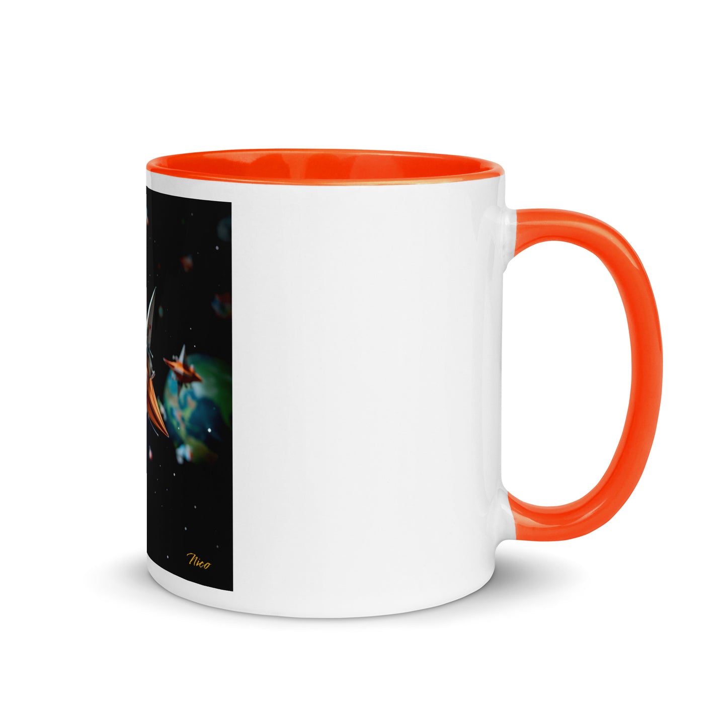 Elons' Dream Series Print #1 Mug with Color Inside