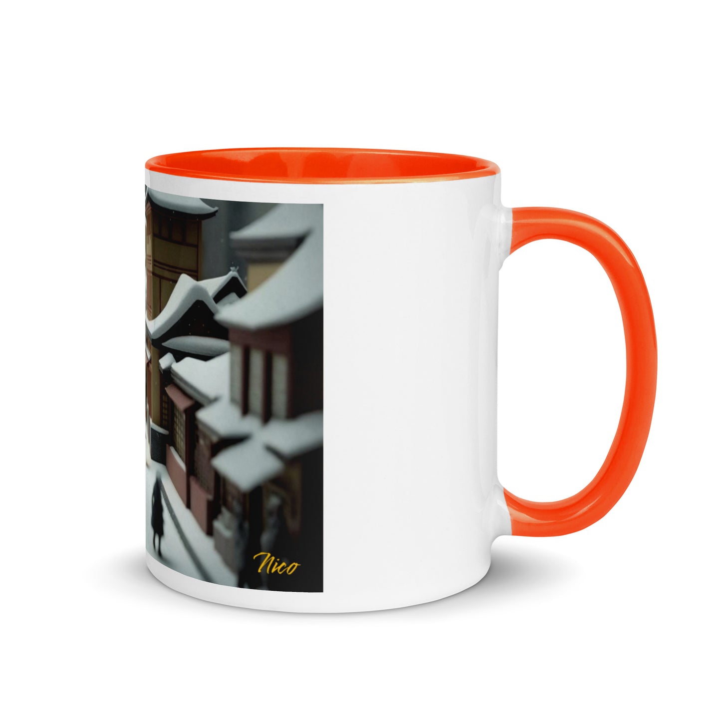 I Wish It Would Snow Series Print #9 - Mug with Color Inside