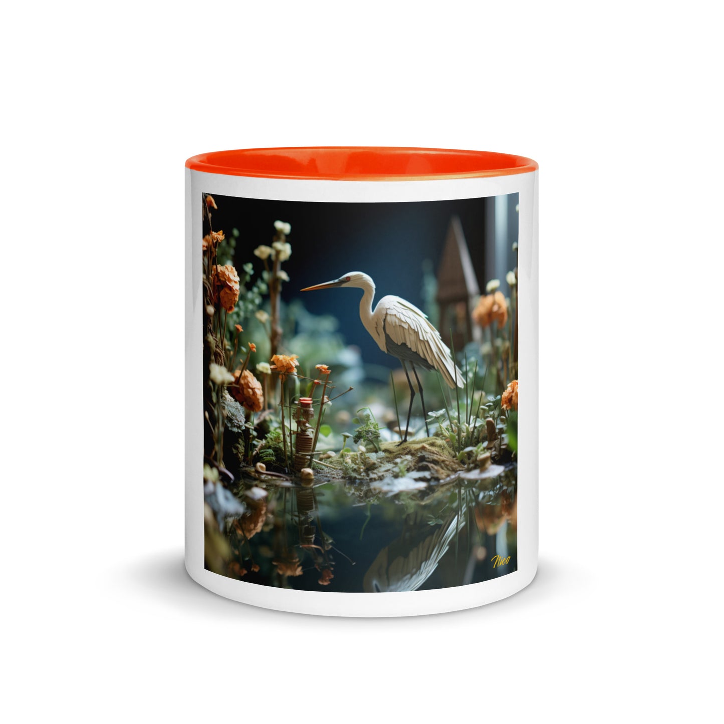 Born On A Bayou Series Print #1 - Mug with Color Inside