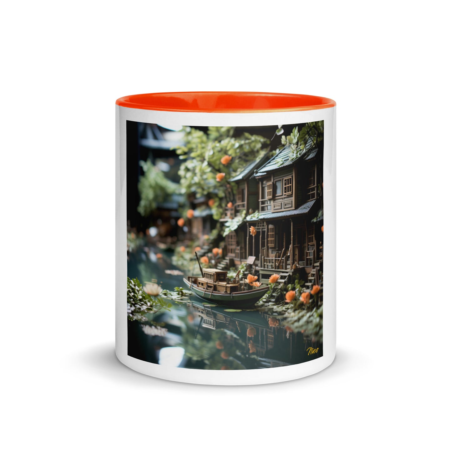 Born On A Bayou Series Print #9 - Mug with Color Inside