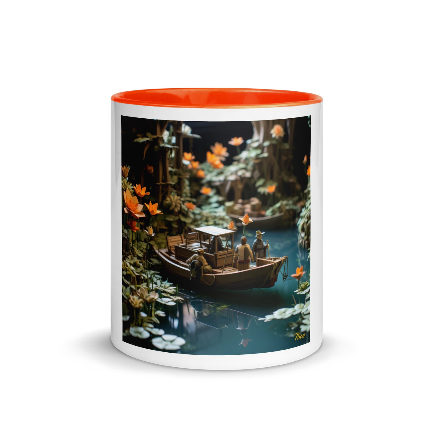 Born On A Bayou Series Print #4 - Mug with Color Inside