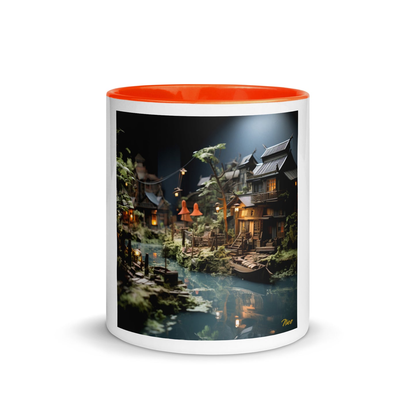 Born On A Bayou Series Print #6 - Mug with Color Inside