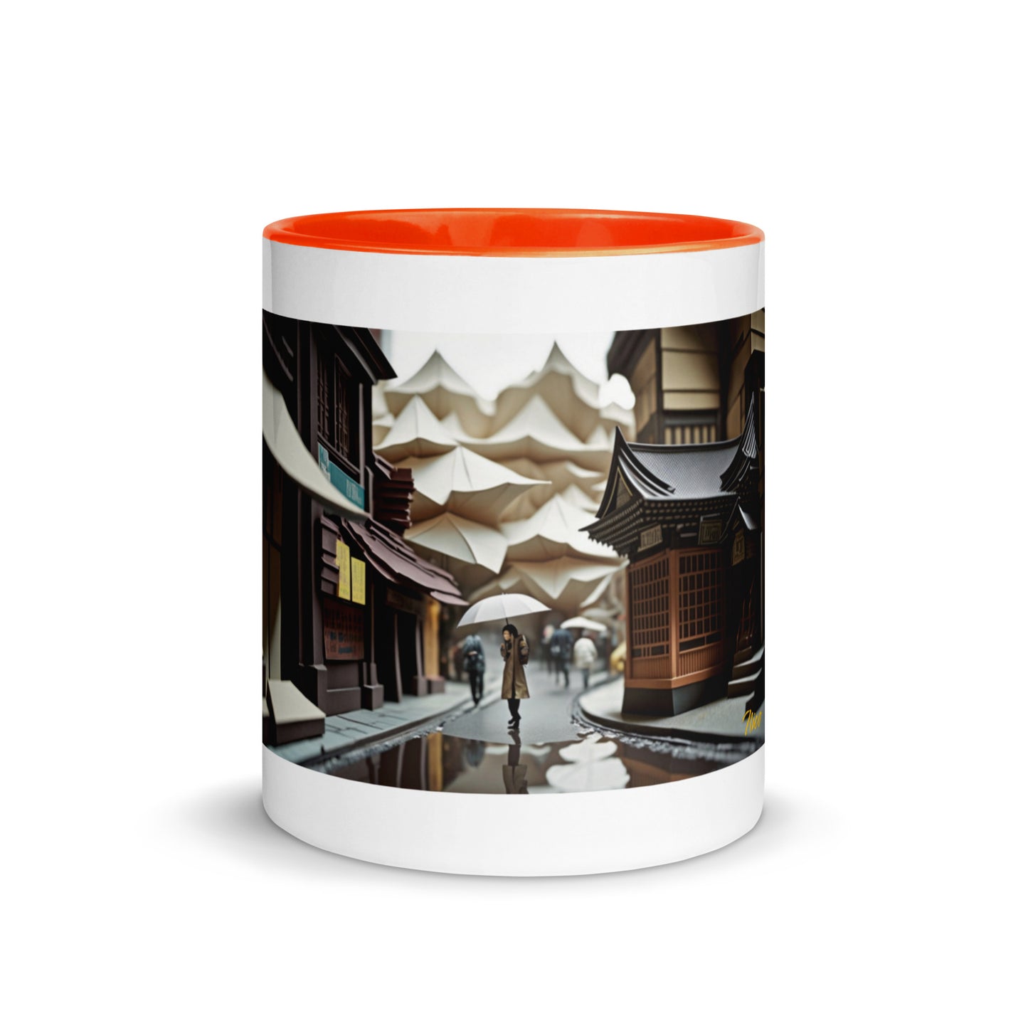 Rainy Days And Mondays Series Print #6 - Mug with Color Inside