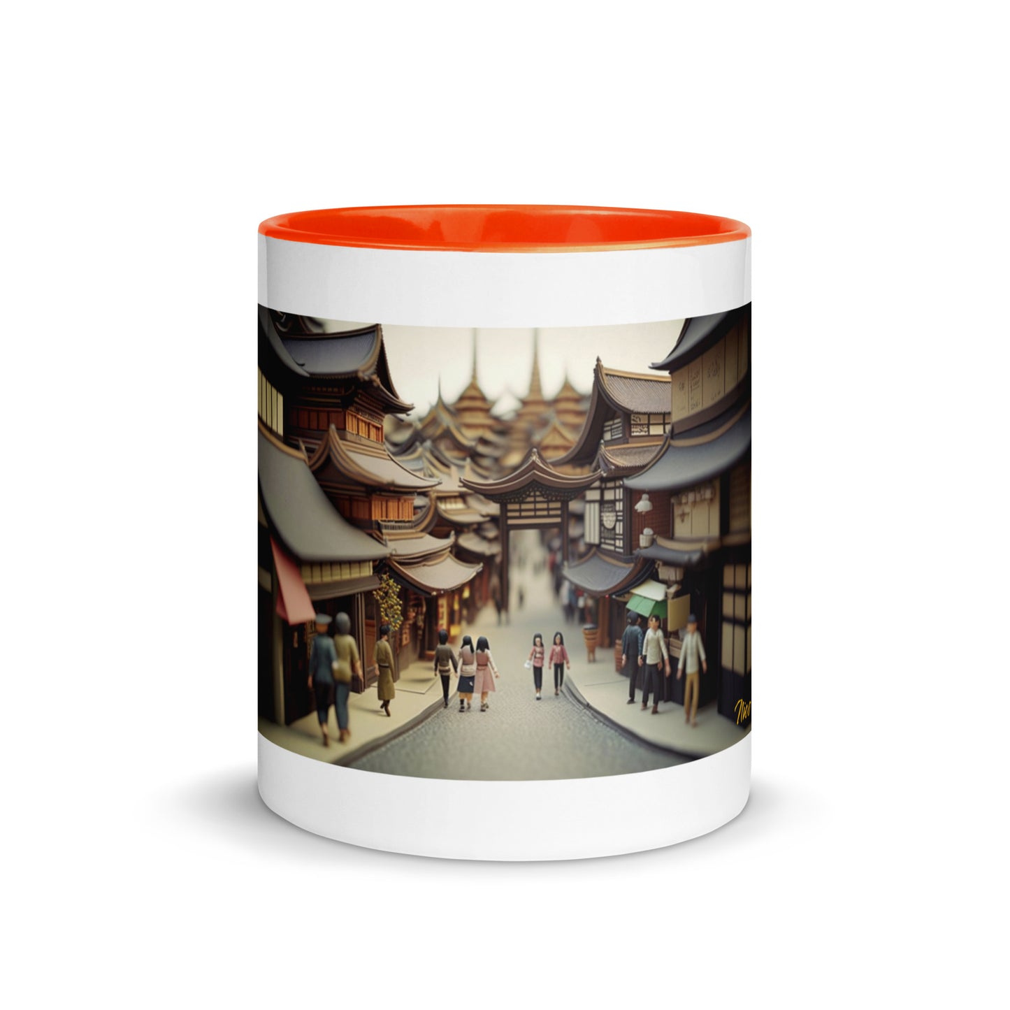 Via The Metropolis Series Print #9 - Mug with Color Inside