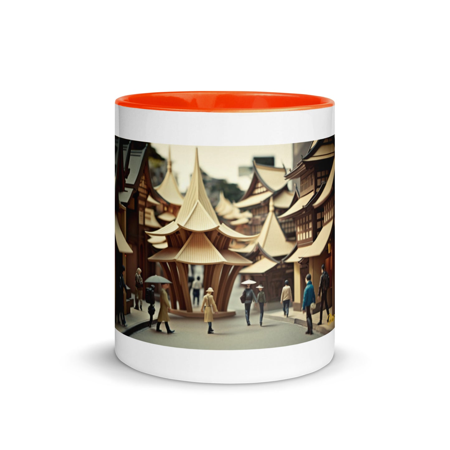 Via The Metropolis Series Print #4 - Mug with Color Inside