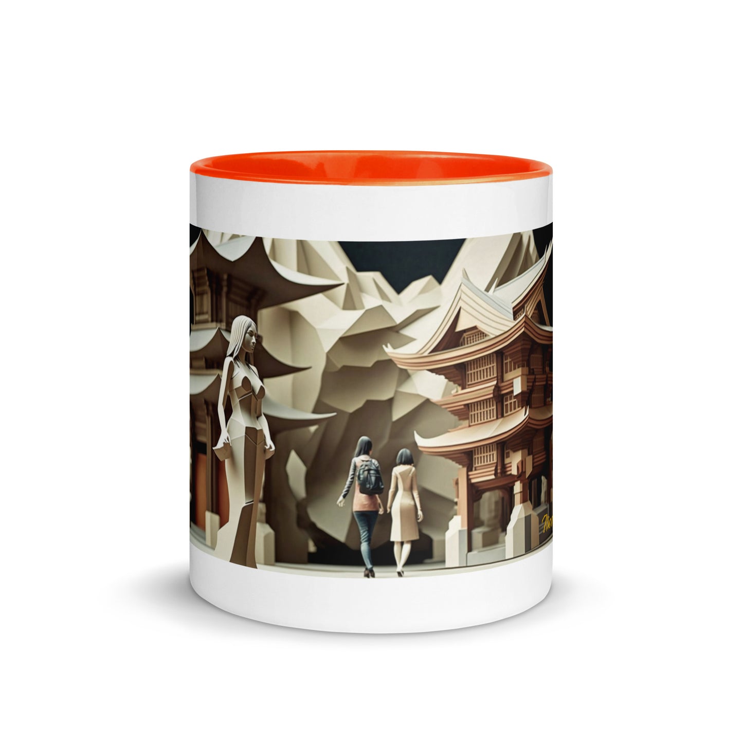 Via The Metropolis Series Print #2 - Mug with Color Inside