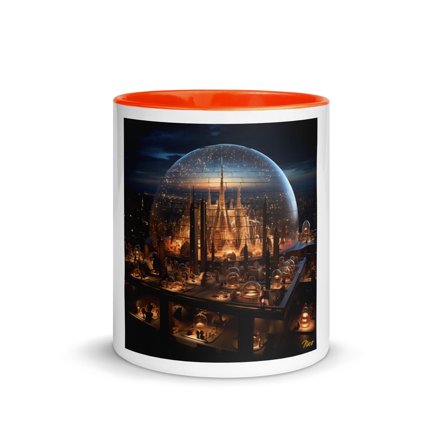 Elons' Dream Series Print #10 - Mug with Color Inside