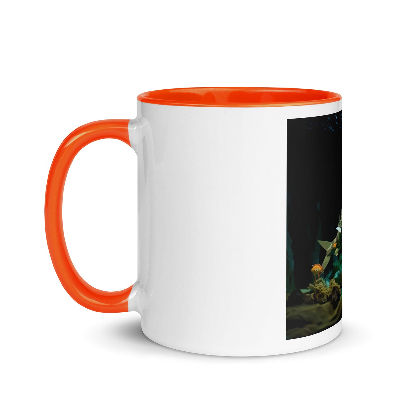 20,000 Leagues Under The Sea Series Print #8 - Mug with Color Inside