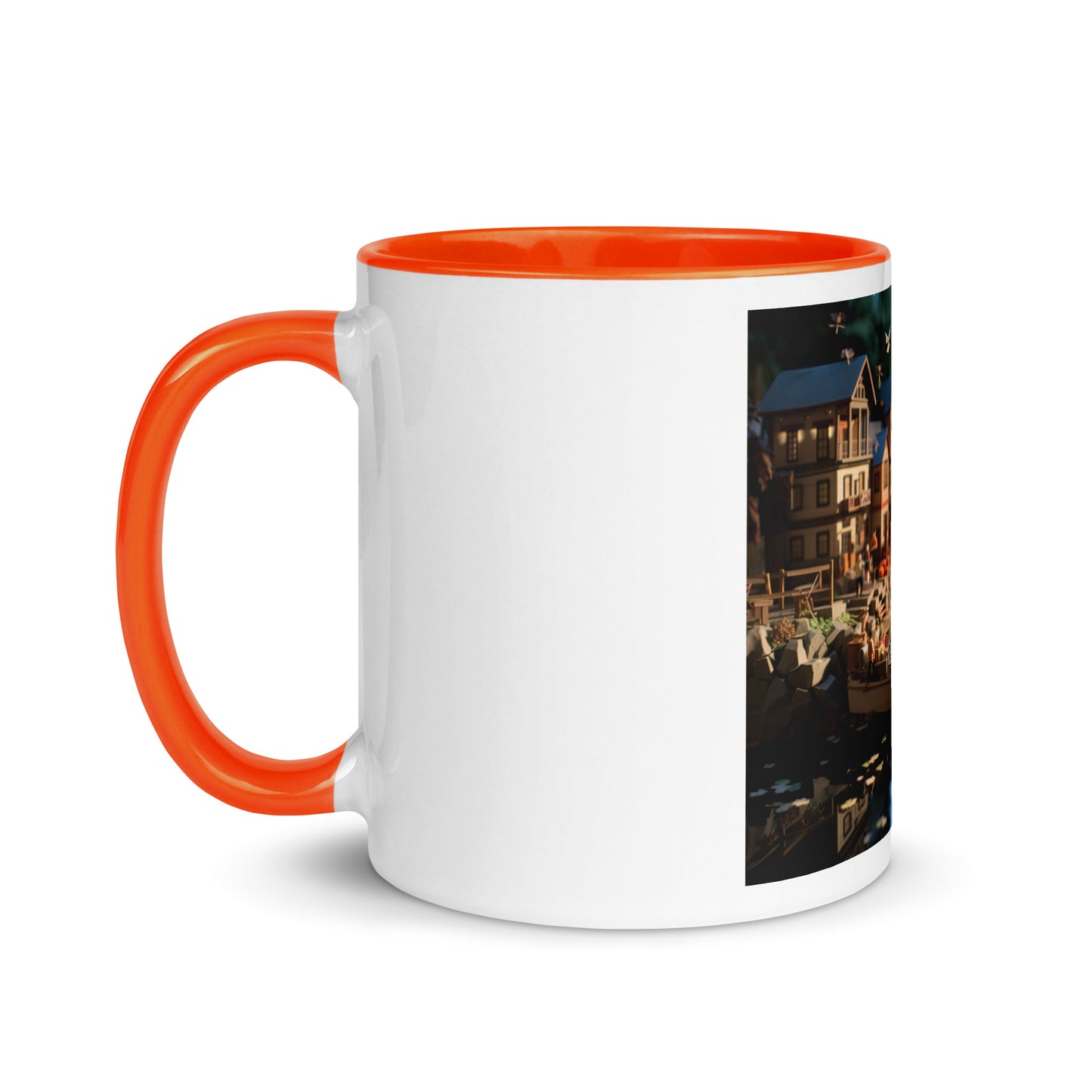 On The Docks By The Bay Series Print #7 - Mug with Color Inside