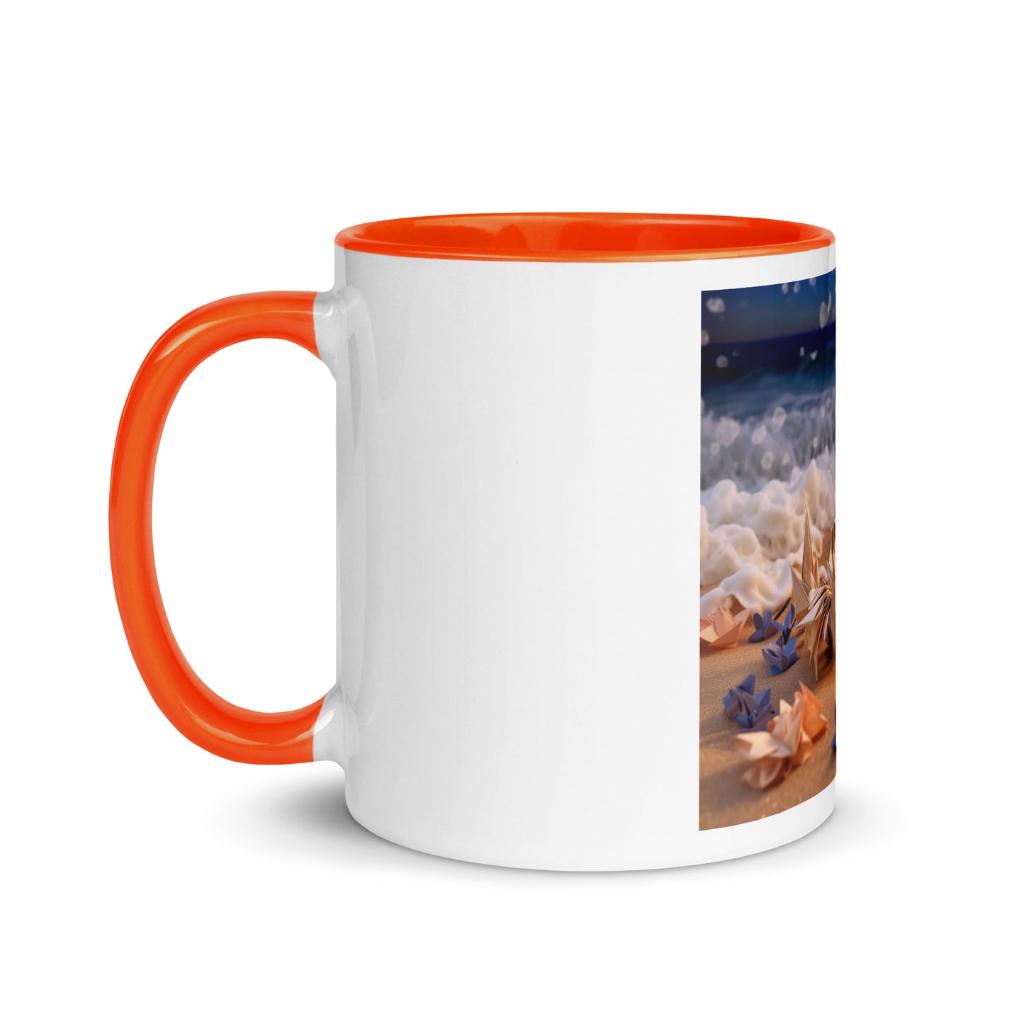 By The Seaside Series Print #10 - Mug with Color Inside