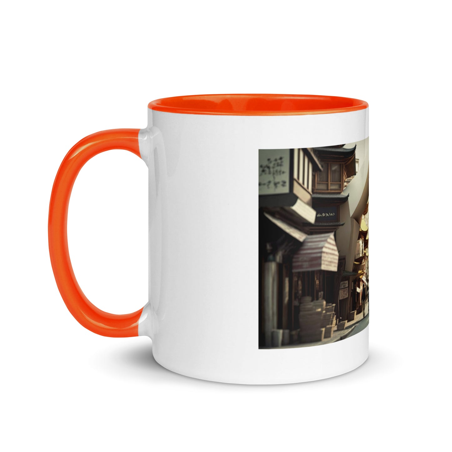 Via The Metropolis Series Print #8 - Mug with Color Inside