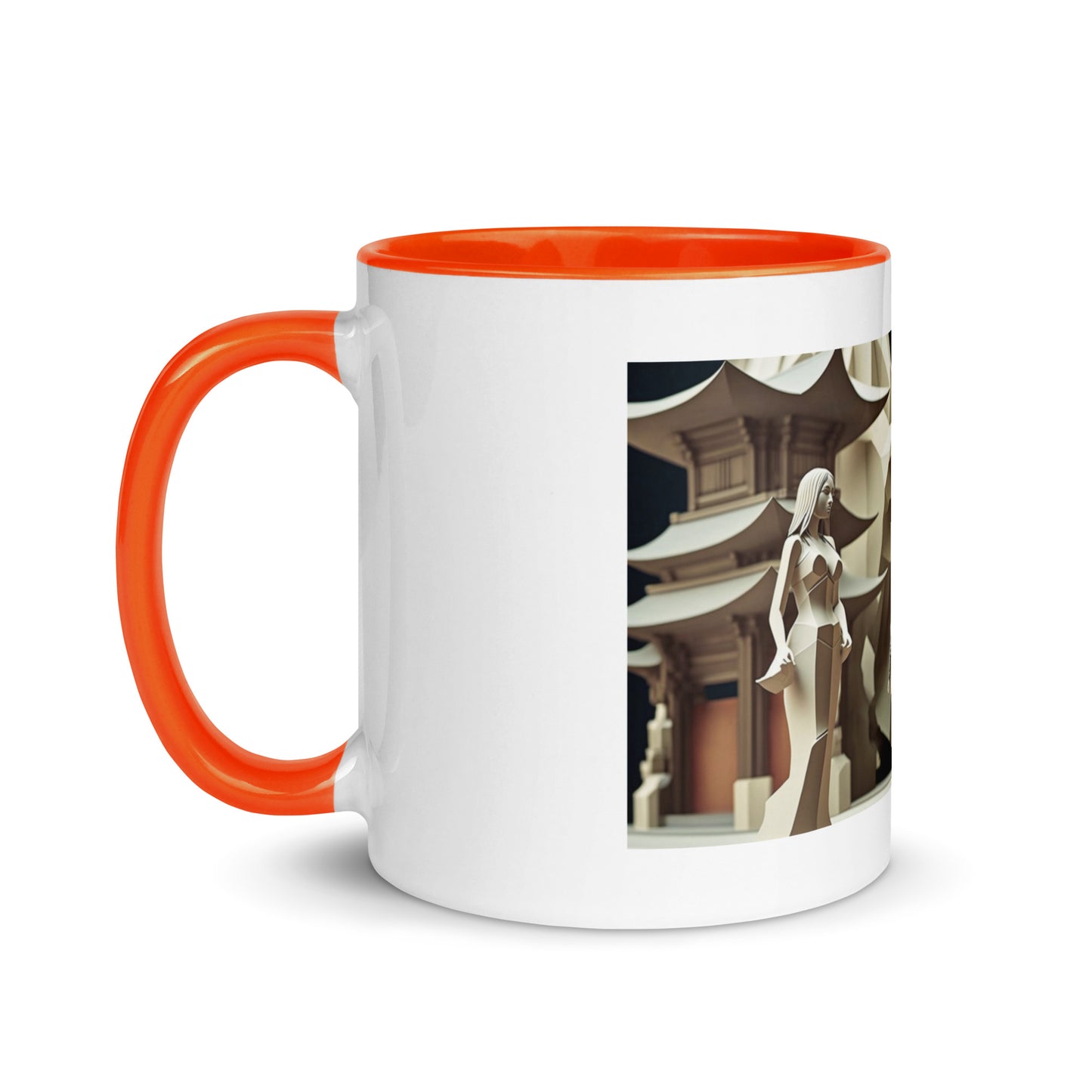 Via The Metropolis Series Print #2 - Mug with Color Inside