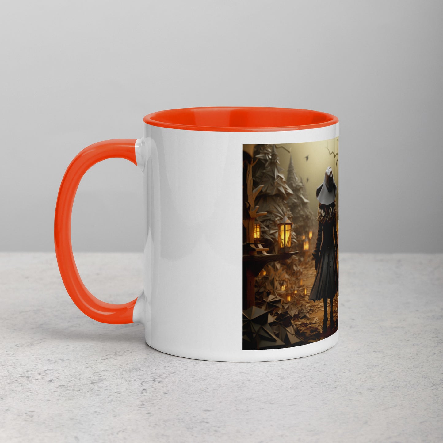 Halloween 2024 Series Print #3 - Mug with Color Inside