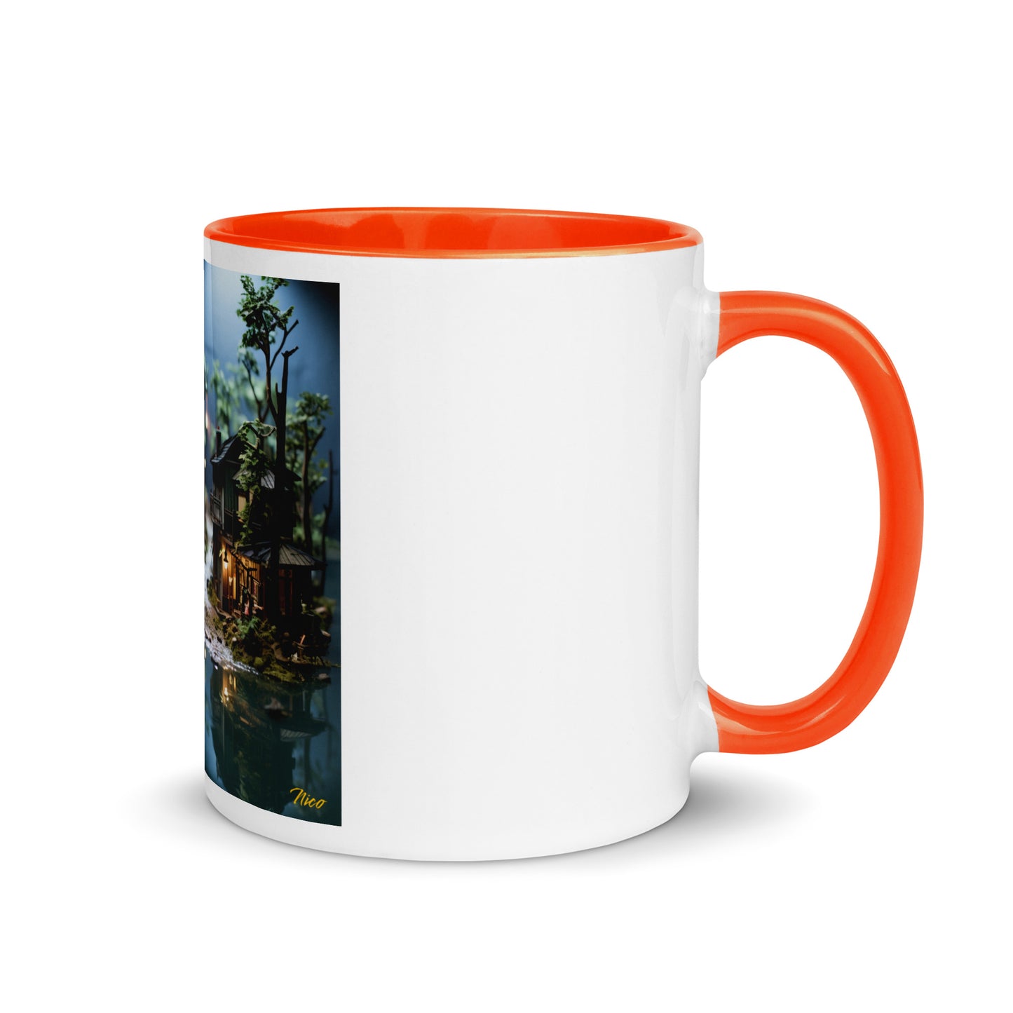 Born On A Bayou Series Print #3 - Mug with Color Inside