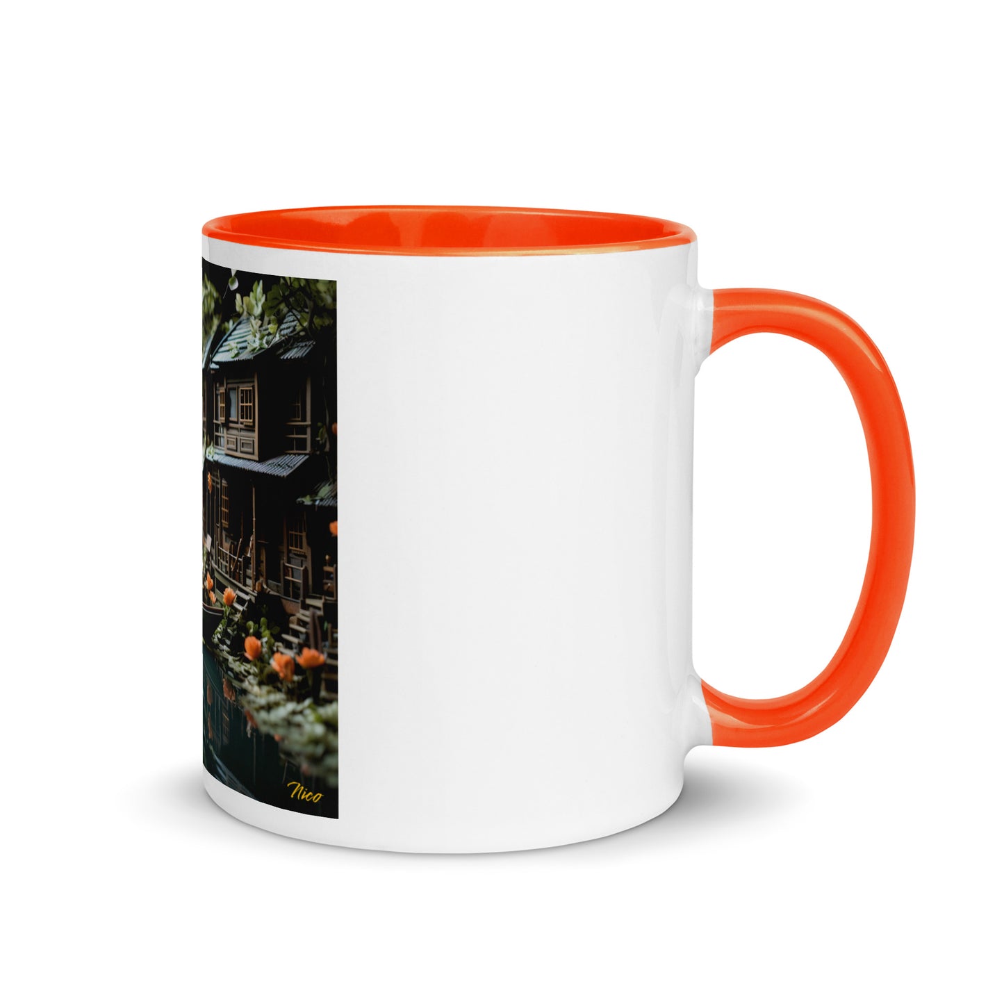 Born On A Bayou Series Print #9 - Mug with Color Inside