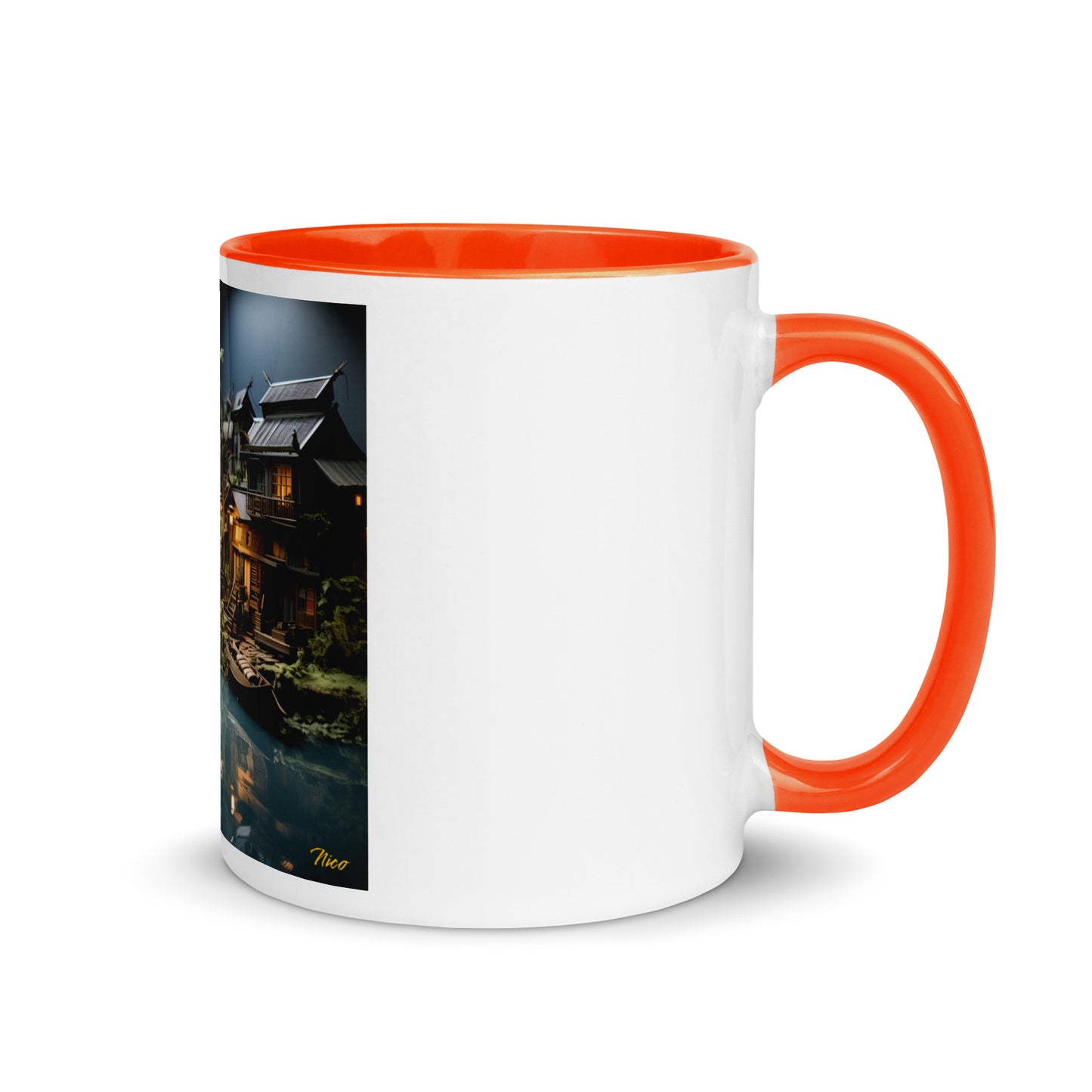 Born On A Bayou Series Print #6 - Mug with Color Inside