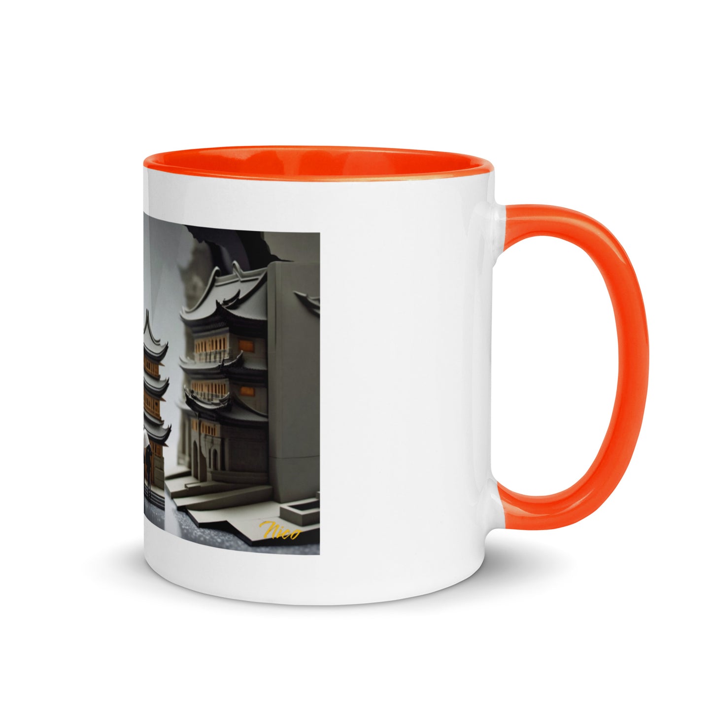 Rainy Days And Mondays Series Print #5 - Mug with Color Inside