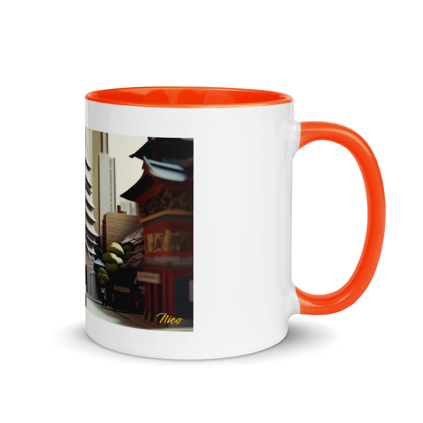 Via The Metropolis Series Print #6 - Mug with Color Inside