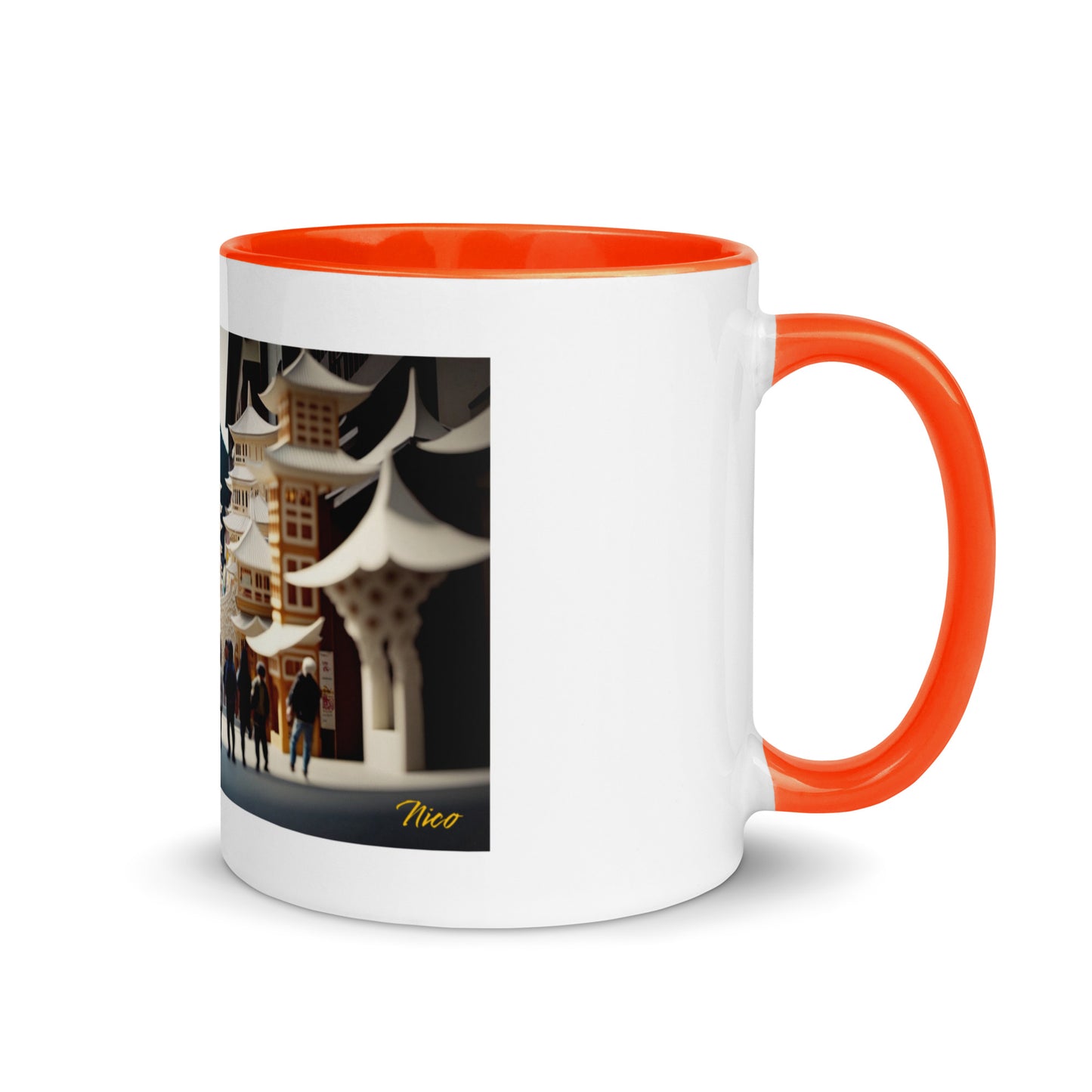 Via The Metropolis Series Print #5 - Mug with Color Inside