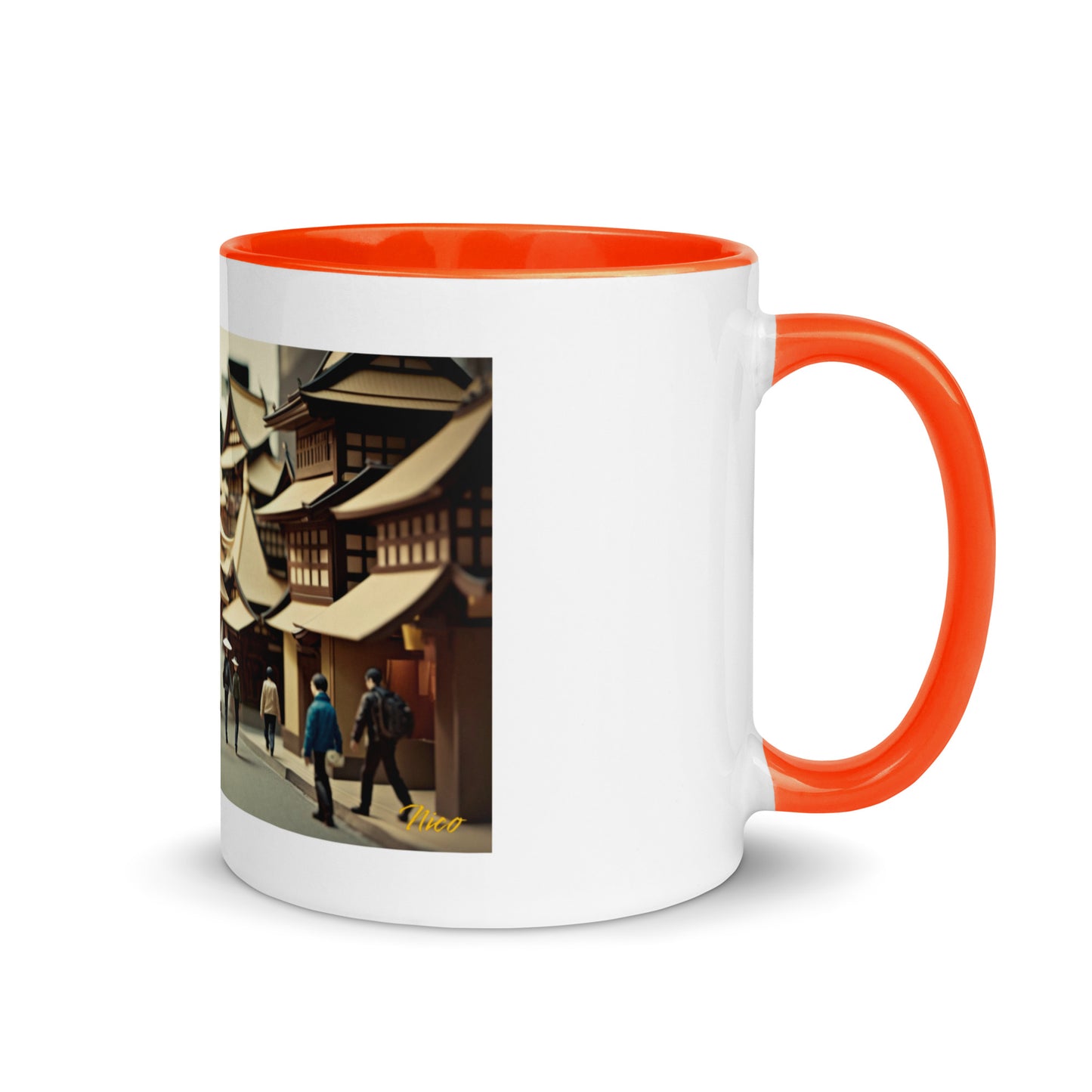 Via The Metropolis Series Print #4 - Mug with Color Inside