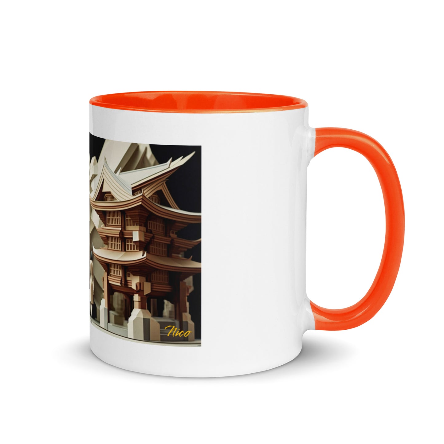 Via The Metropolis Series Print #2 - Mug with Color Inside