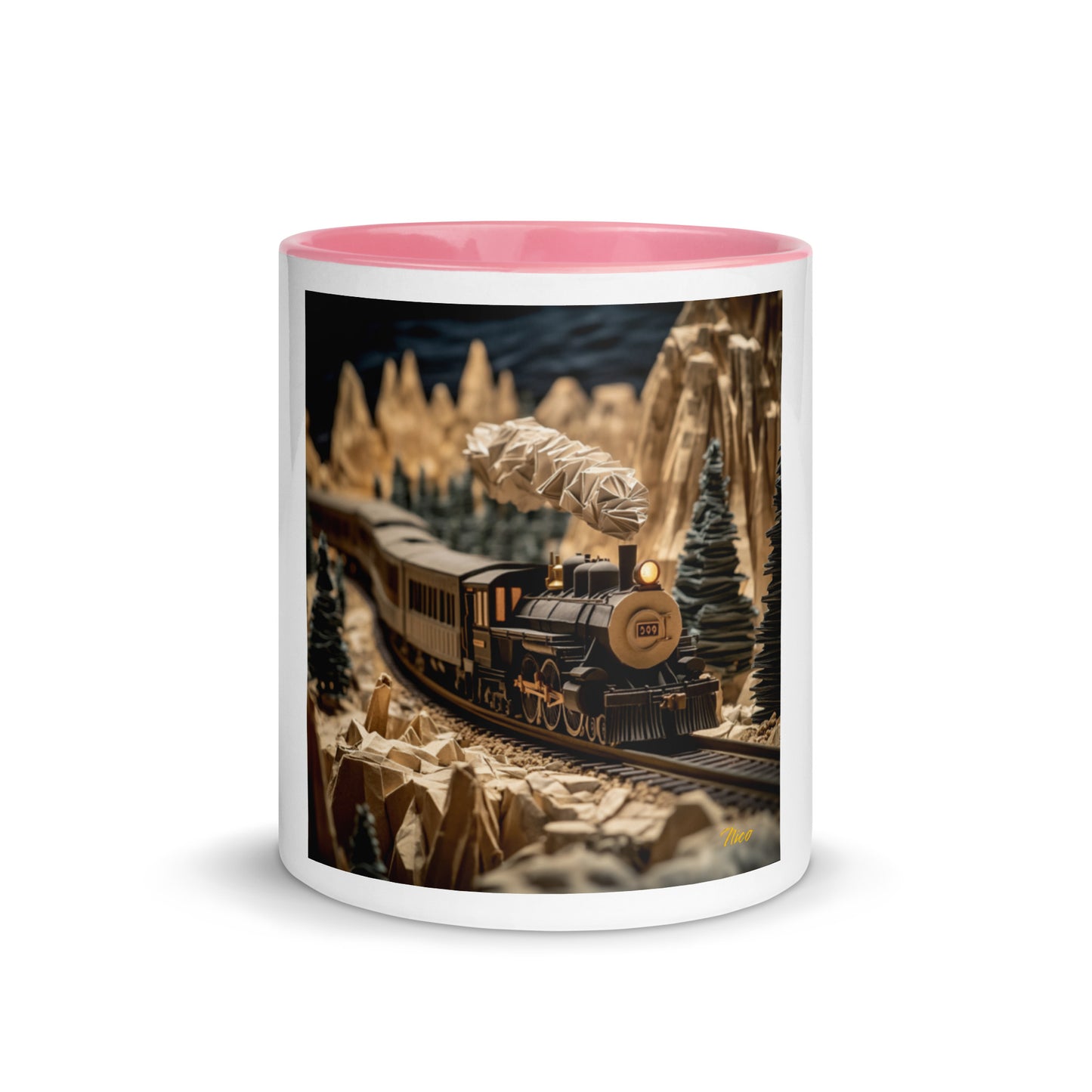 Orient Express Series Print #1Mug with Color Inside