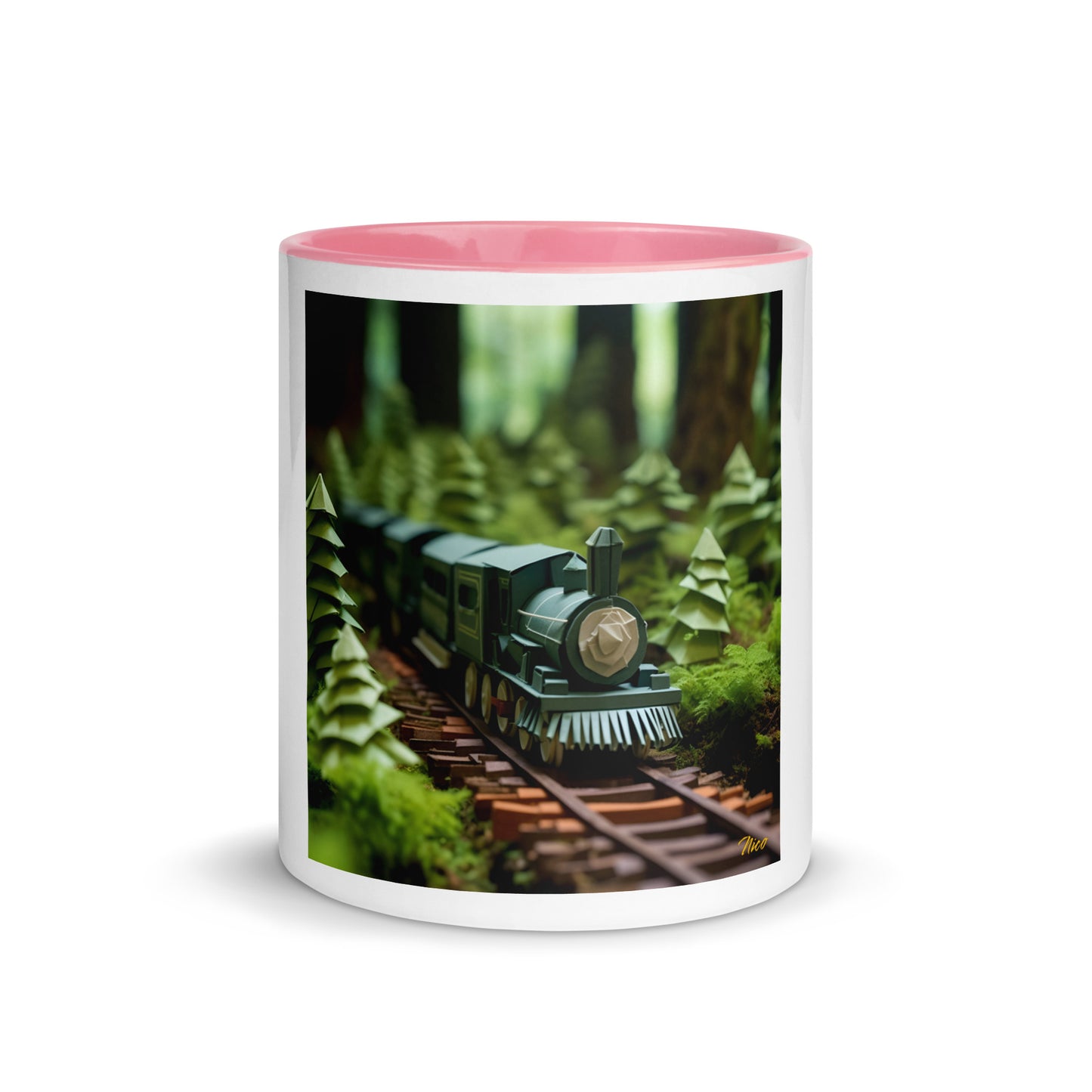 Orient Express Series Print #7 Mug with Color Inside