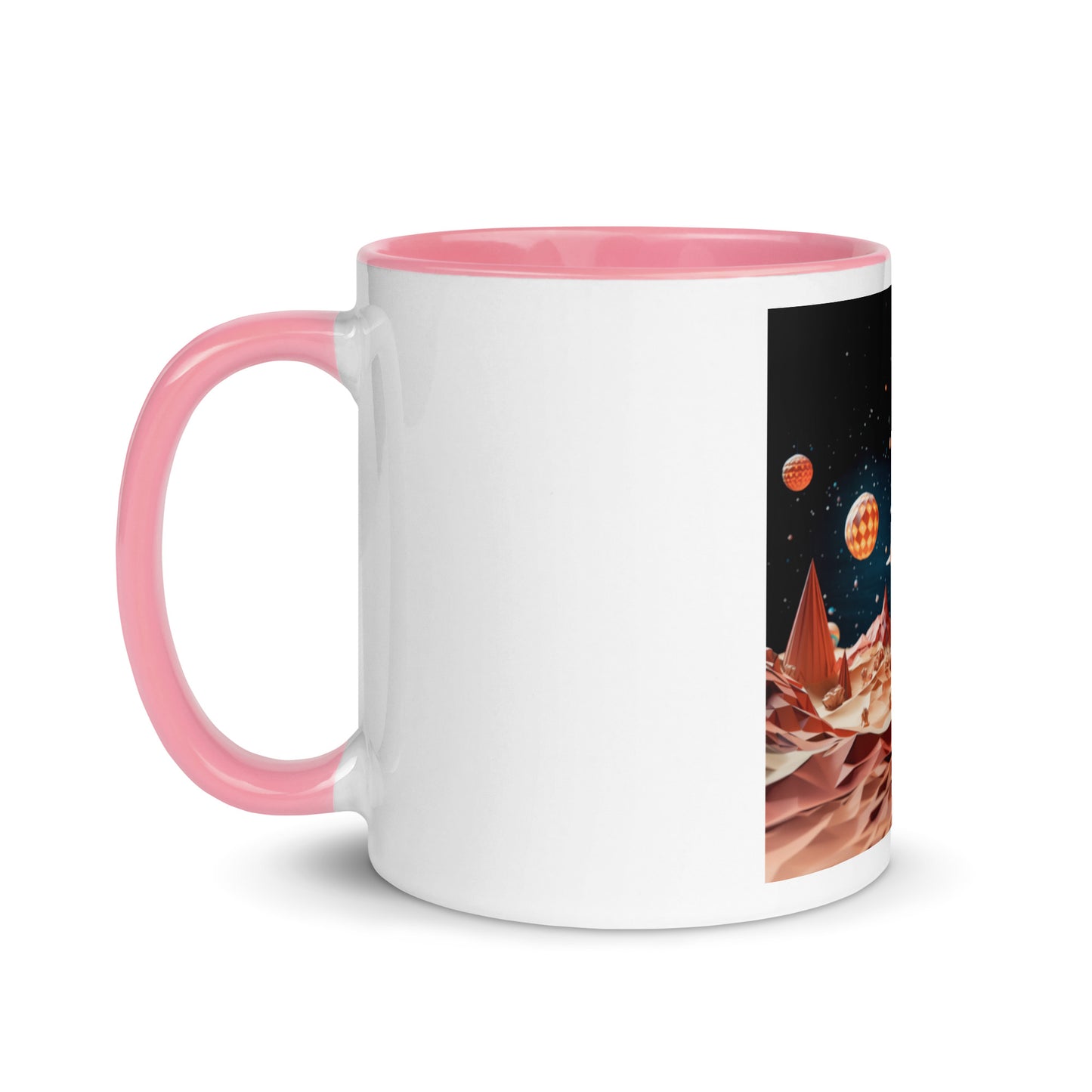 Elons' Dream Series Print #5 Mug with Color Inside