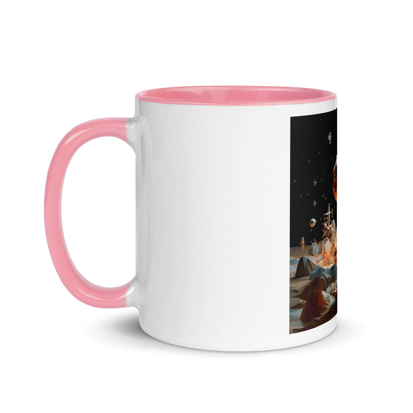 Elons' Dream Series Print #7 Mug with Color Inside