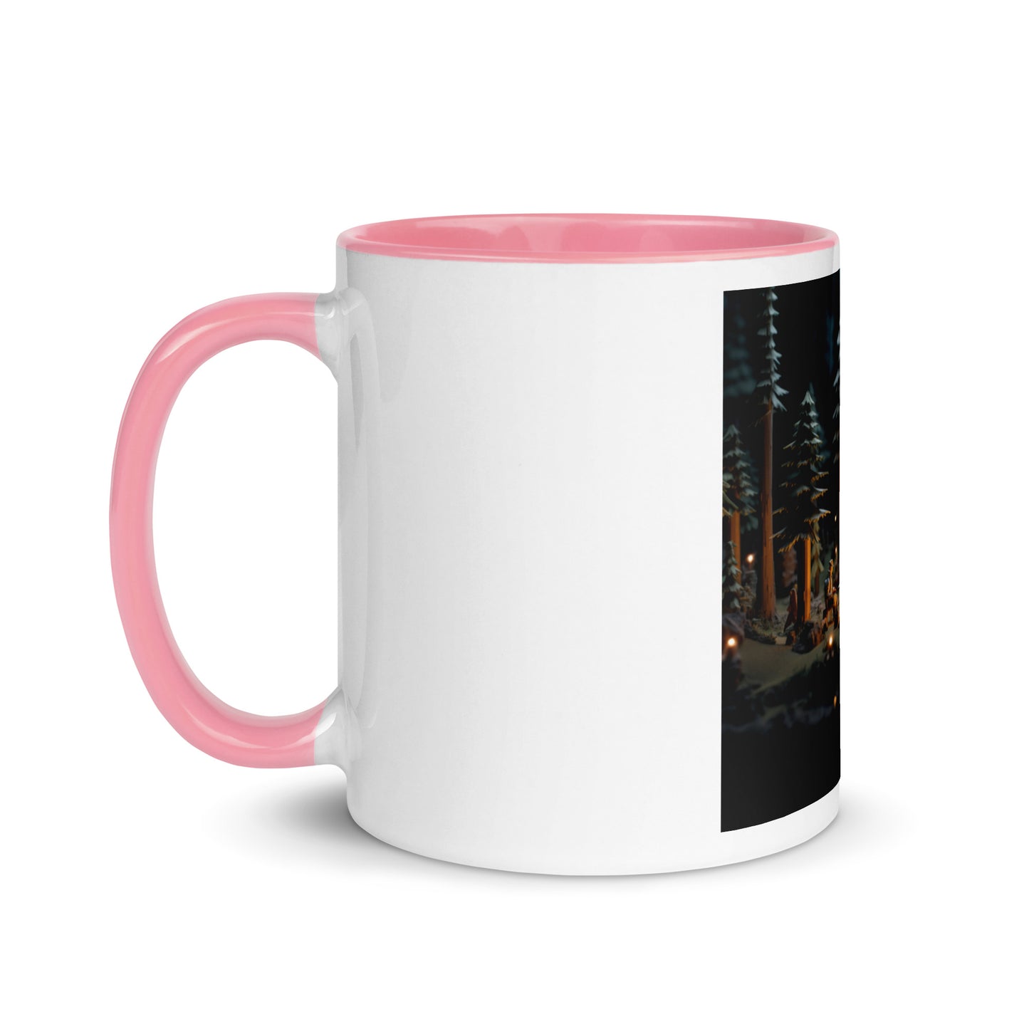 Under The Starry Skies Series Print #3 Mug with Color Inside