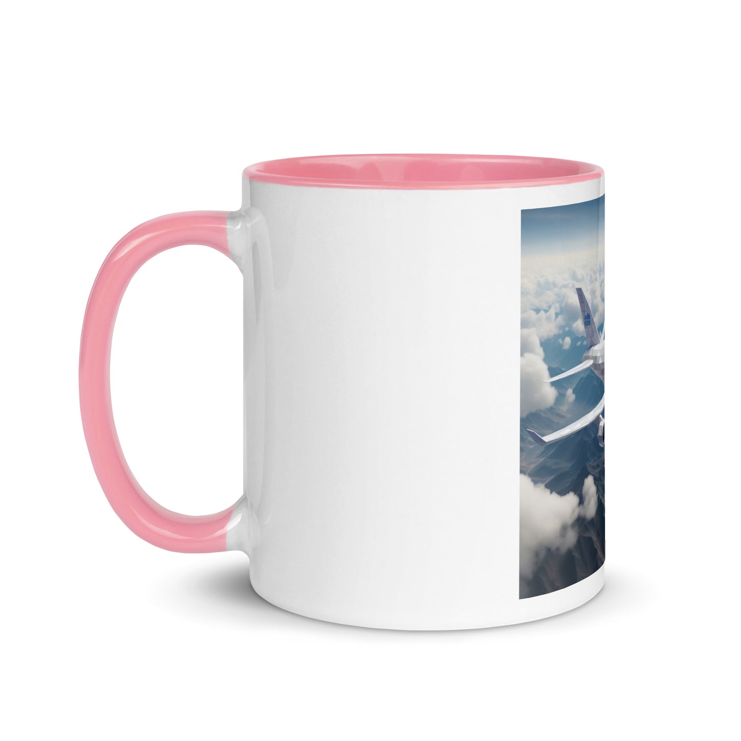 Frequent Flyer Miles Series Print #7 Mug with Color Inside