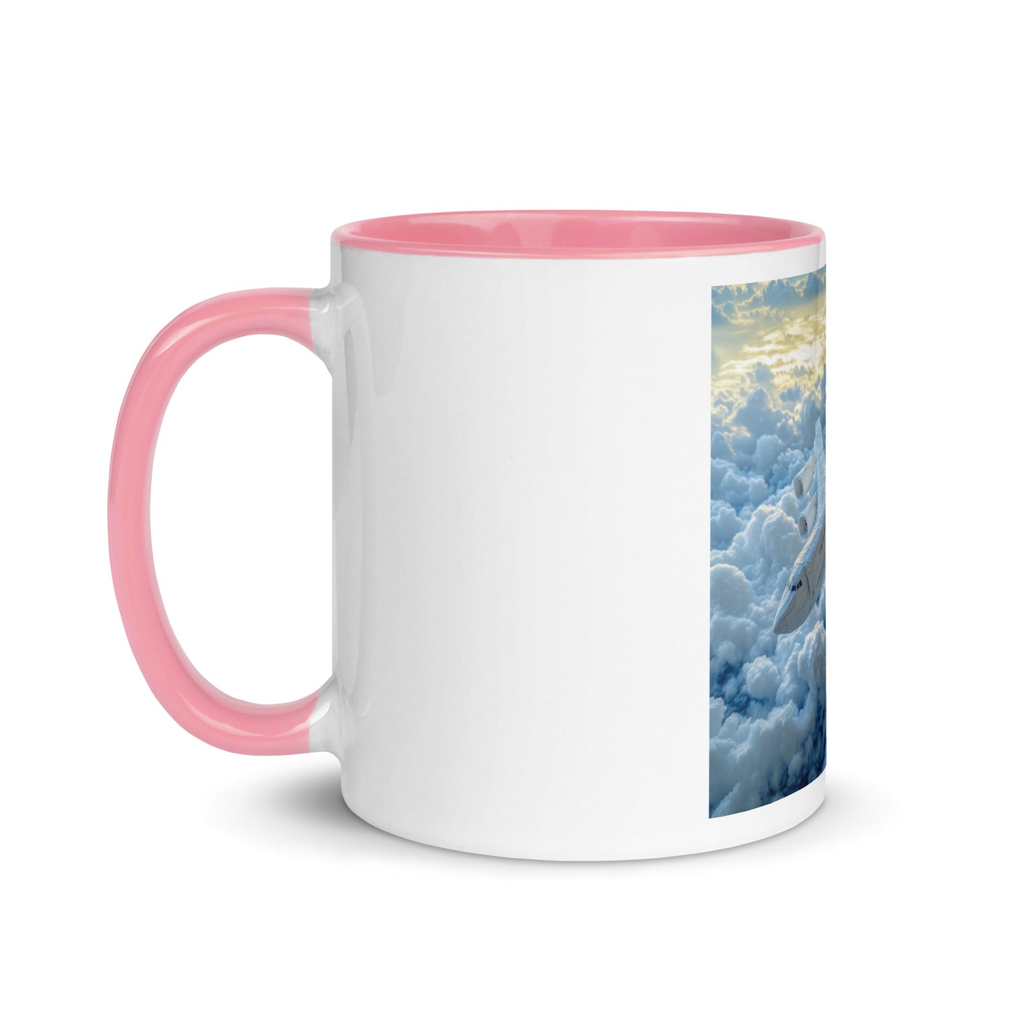 Frequent Flyer Miles Series Print #10 Mug with Color Inside