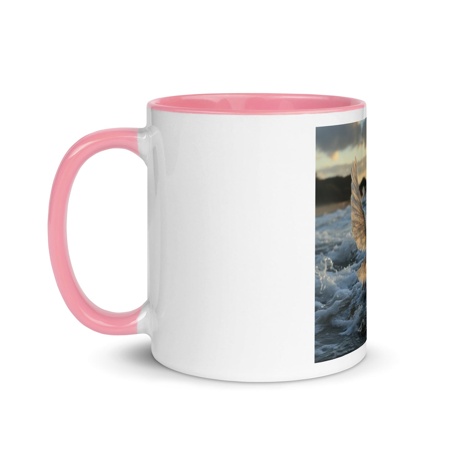 By The Seaside Series Print #10 - Mug with Color Inside