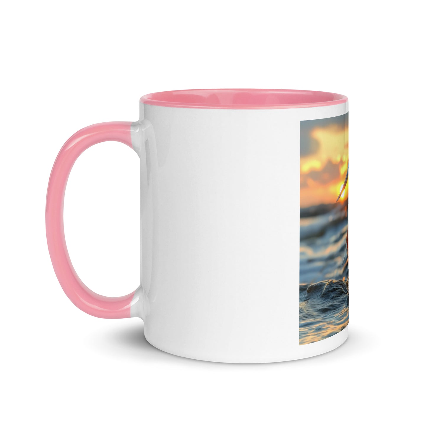 By The Seaside Series Print #1 - Mug with Color Inside