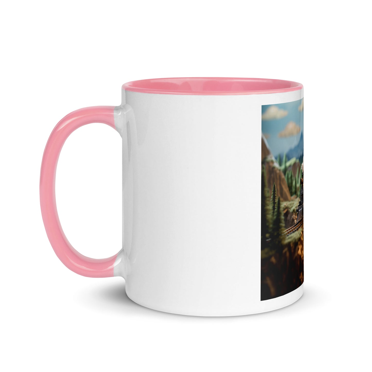 Orient Express Series Print #5 - Mug with Color Inside