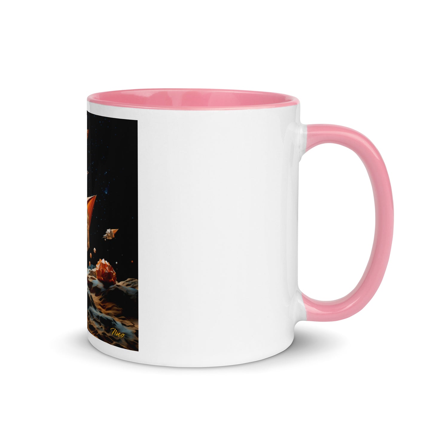 Elons' Dream Series Print #3 Mug with Color Inside