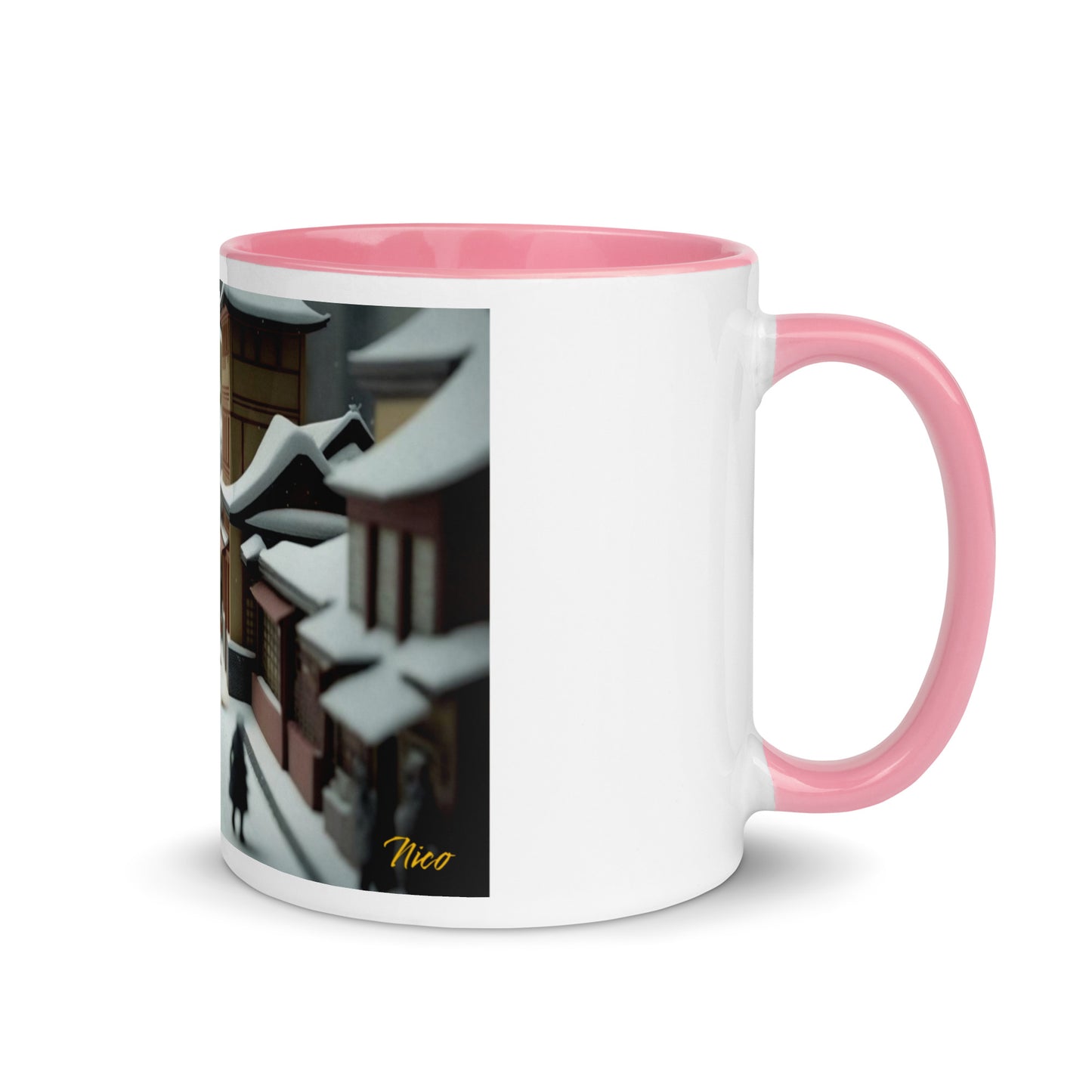 I Wish It Would Snow Series Print #9 - Mug with Color Inside