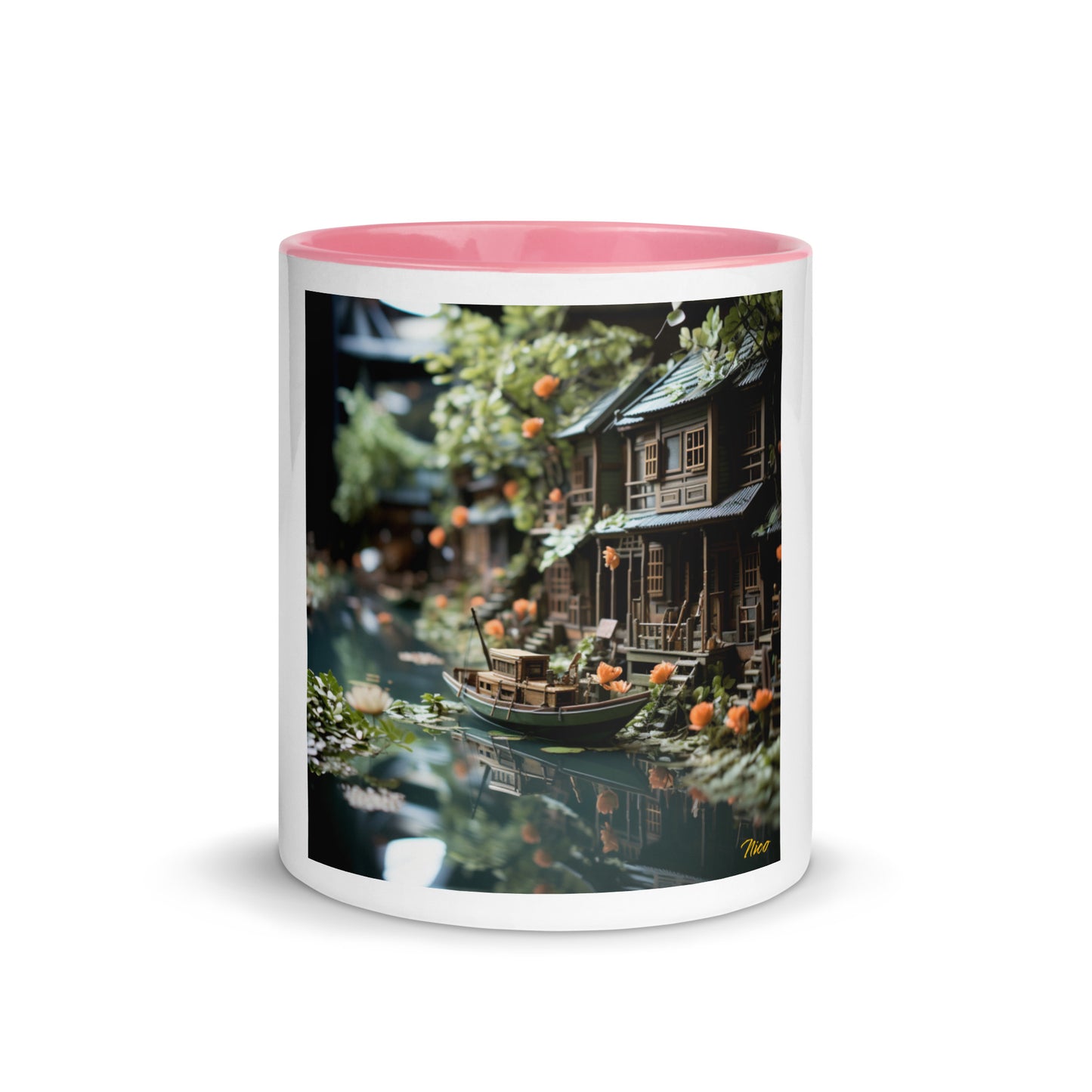 Born On A Bayou Series Print #9 - Mug with Color Inside