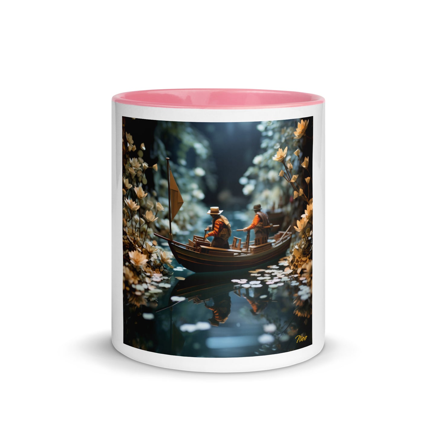 Born On A Bayou Series Print #10 - Mug with Color Inside