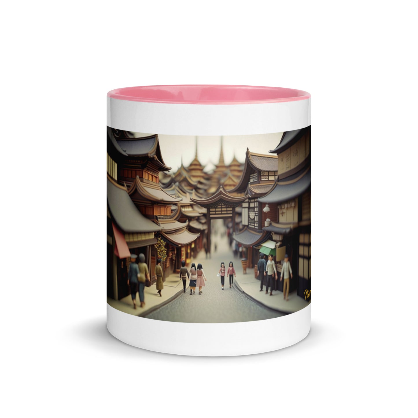 Via The Metropolis Series Print #9 - Mug with Color Inside