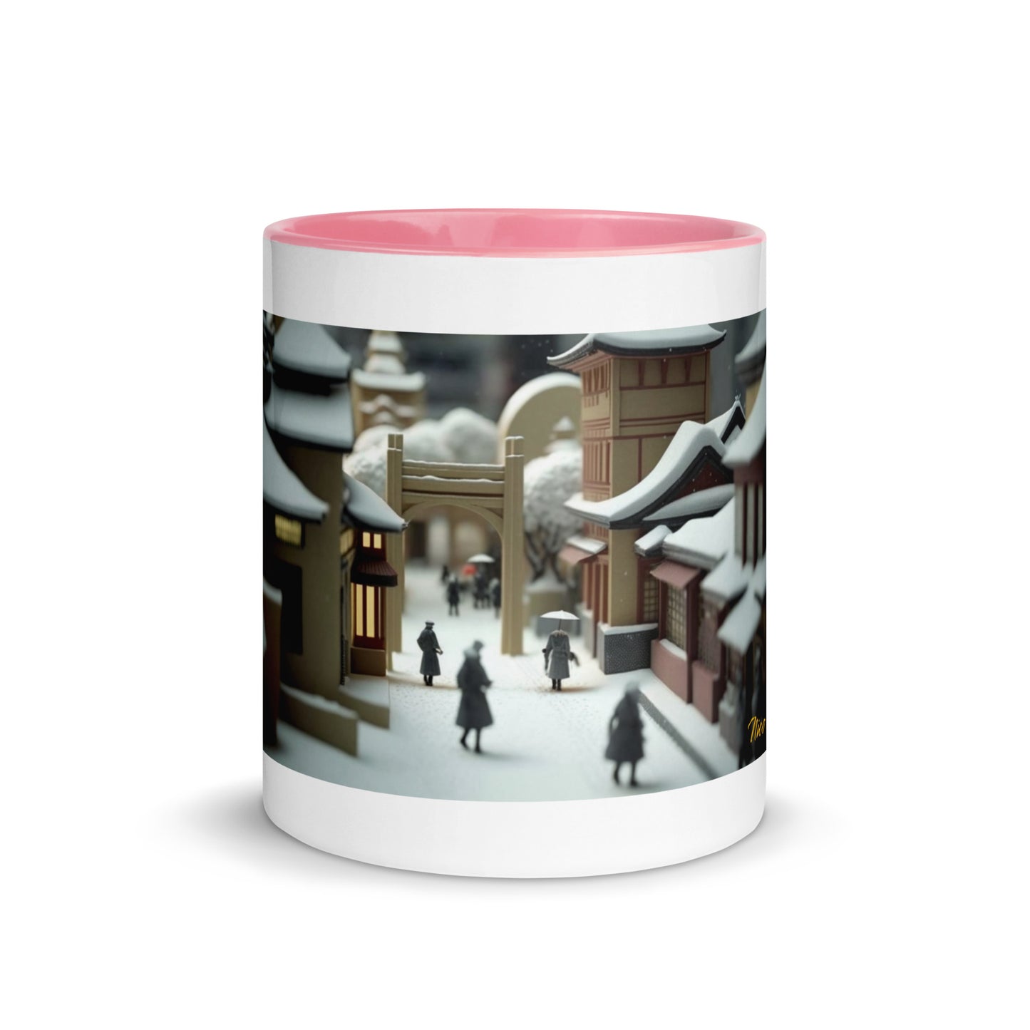 Asian Snow Series Print #9 - Mug with Color Inside