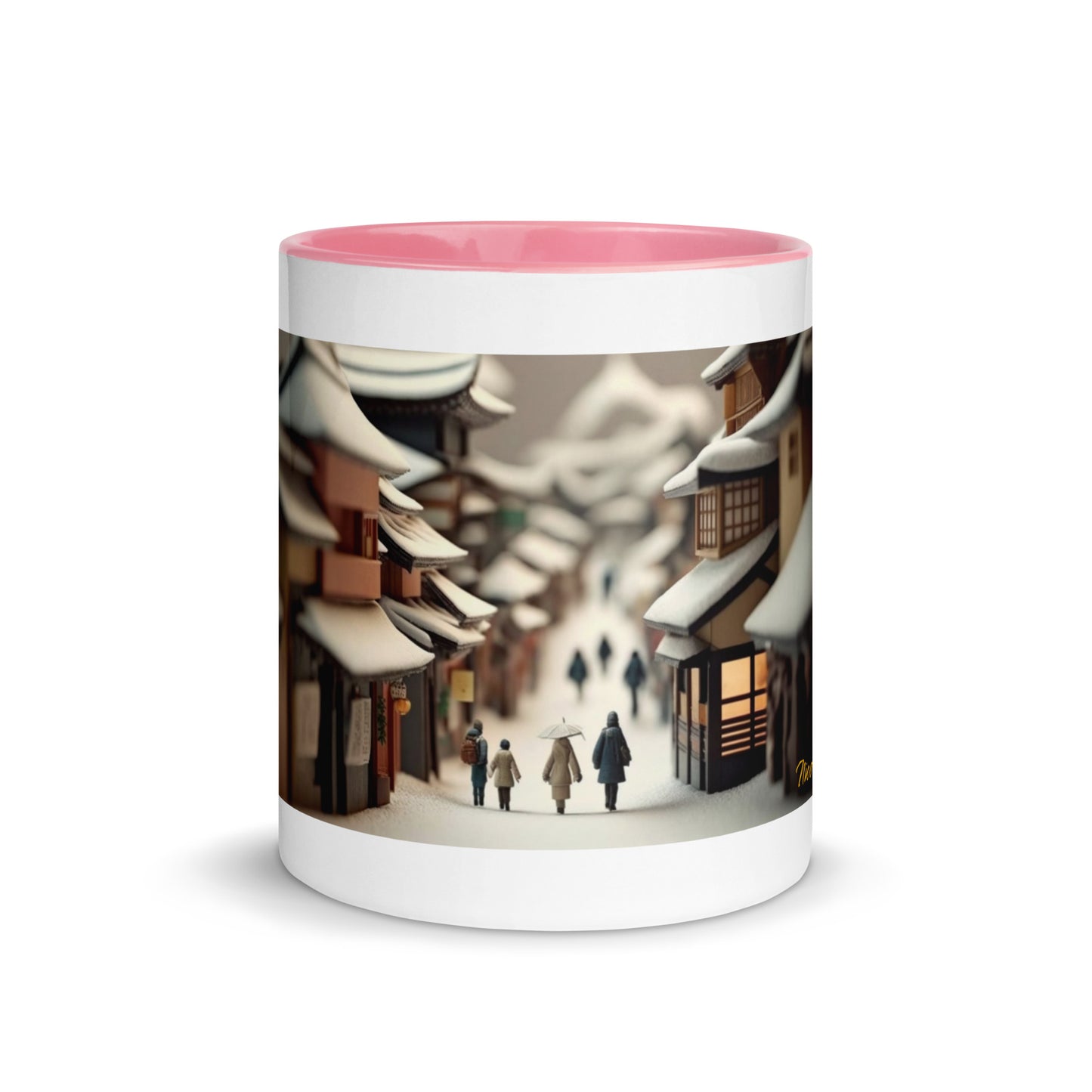 Asian Snow Series Print #6 - Mug with Color Inside