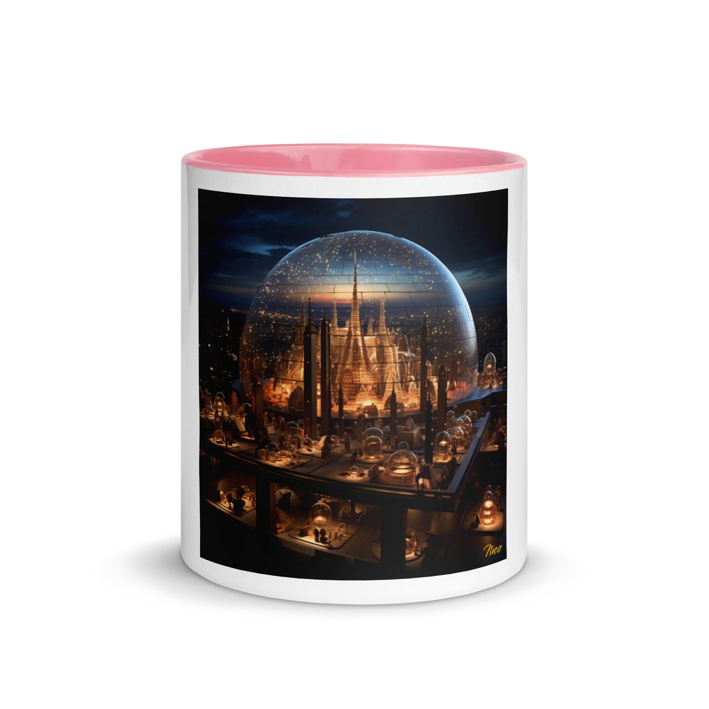 Elons' Dream Series Print #10 - Mug with Color Inside