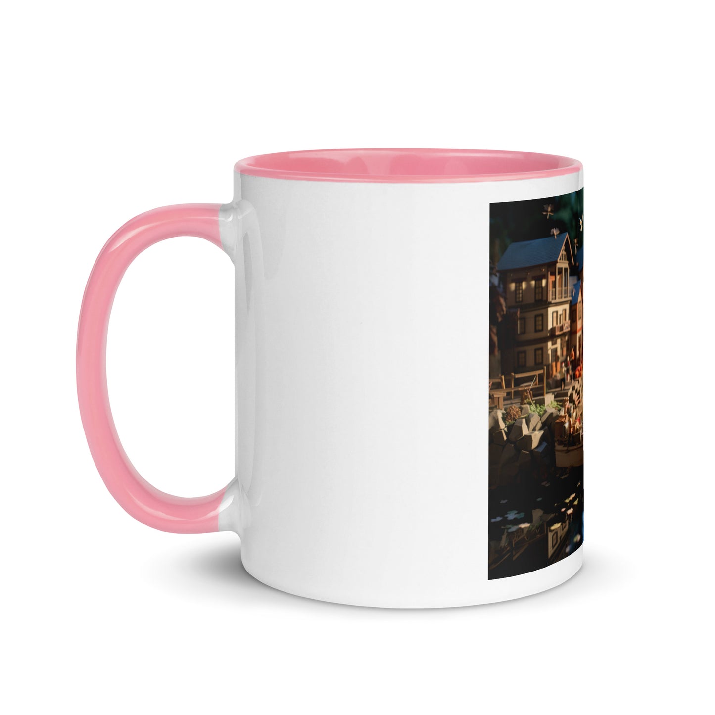 On The Docks By The Bay Series Print #7 - Mug with Color Inside