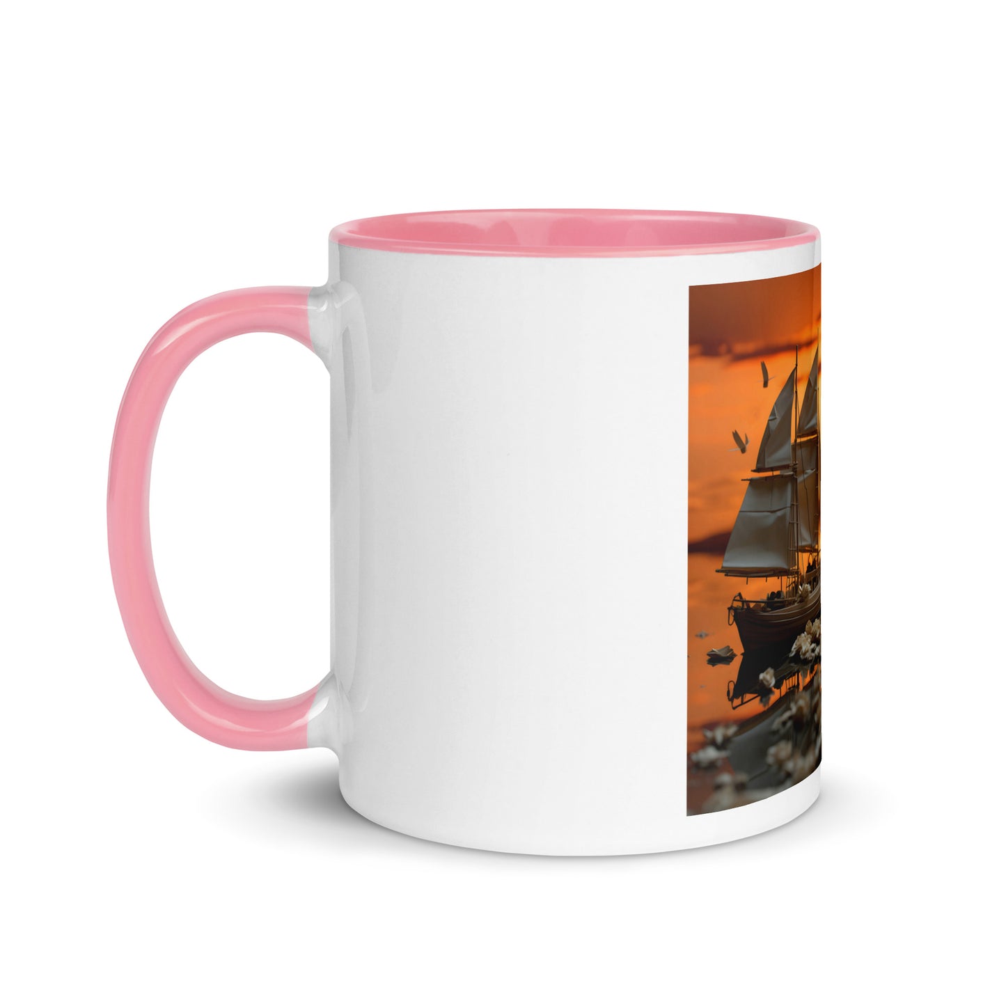 Into The Sunset Series Print #9 - Mug with Color Inside