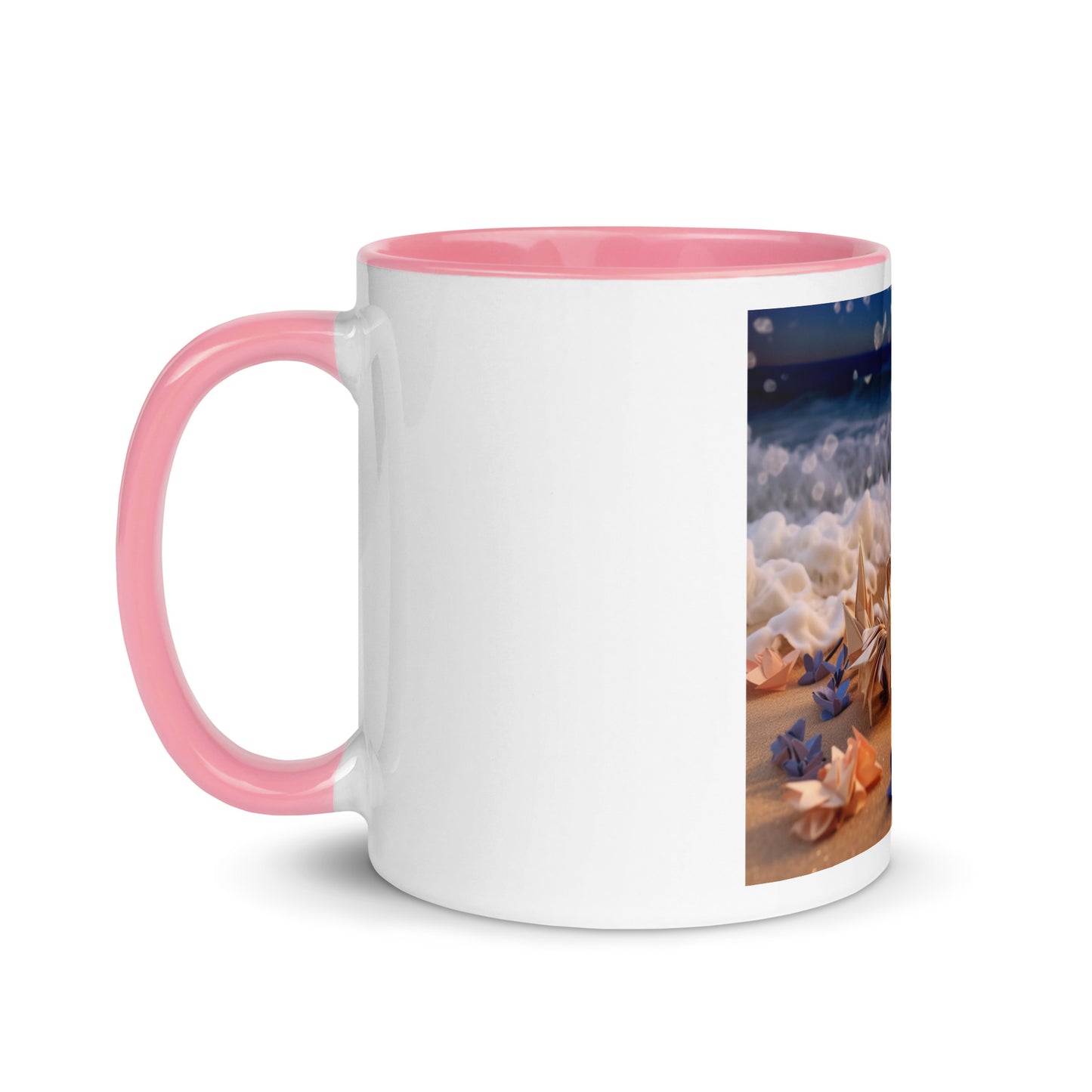 By The Seaside Series Print #10 - Mug with Color Inside